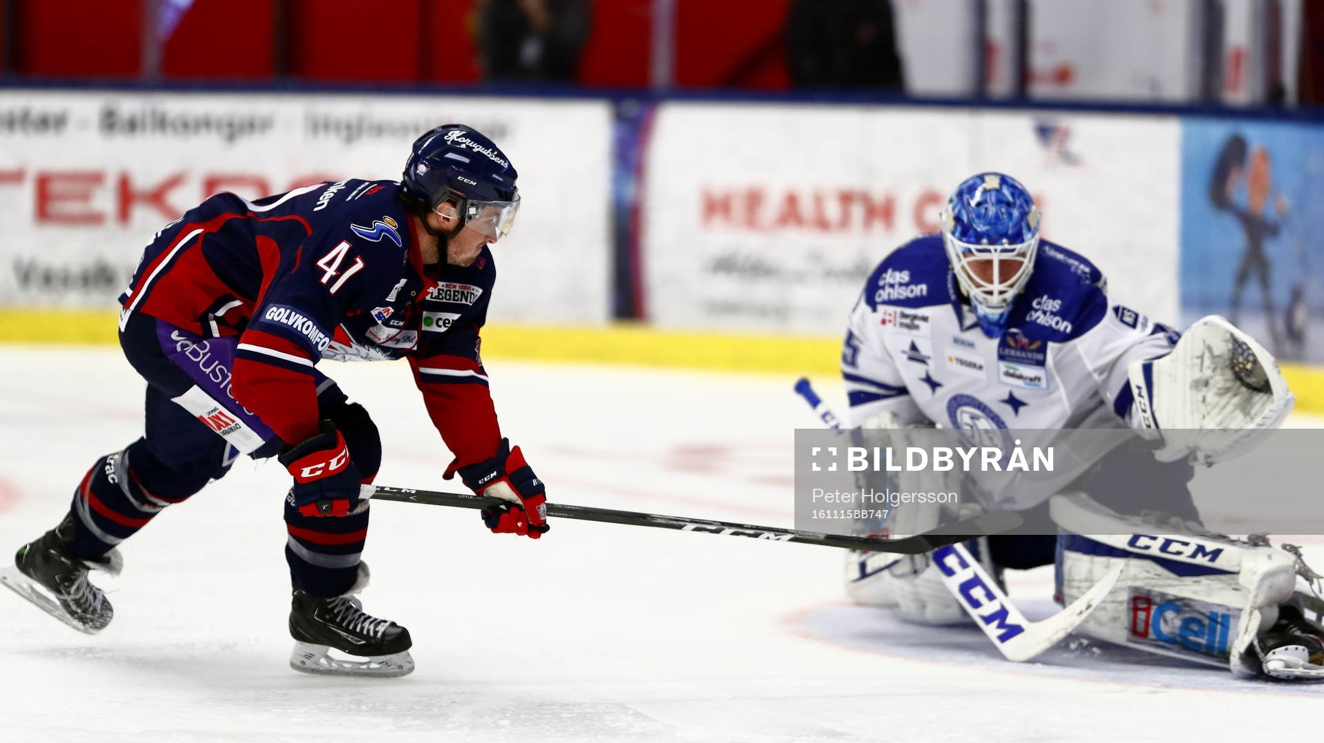 XXX under ishockeymatchen i SHL mellan Linköping och