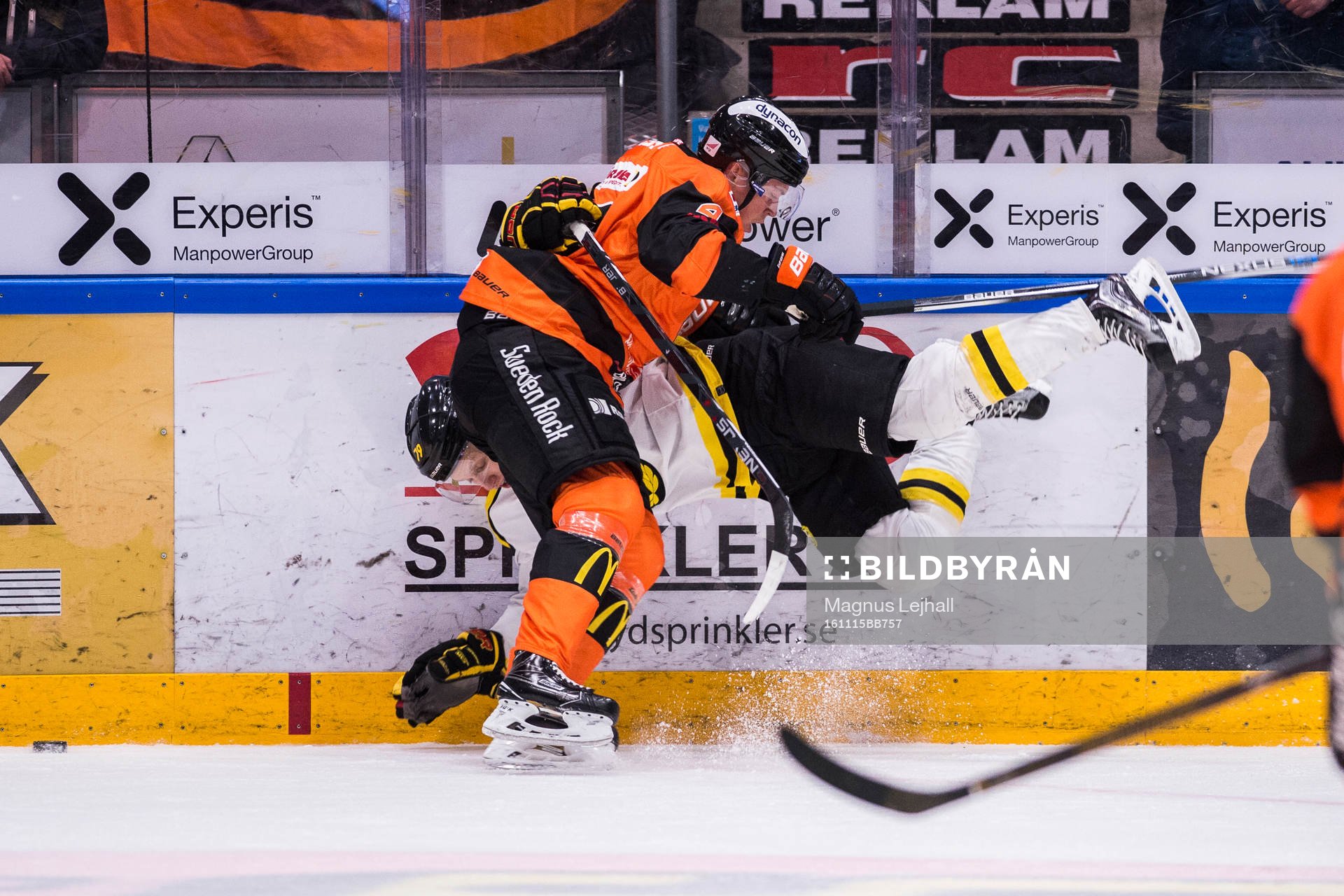 Brynäs Daniel Mannberg och Karlskronas Victor Aronsson