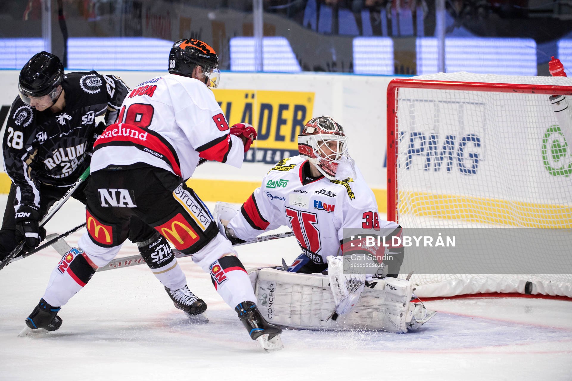 Frölundas Johan Sundström gör 2-0 bakom Örebros