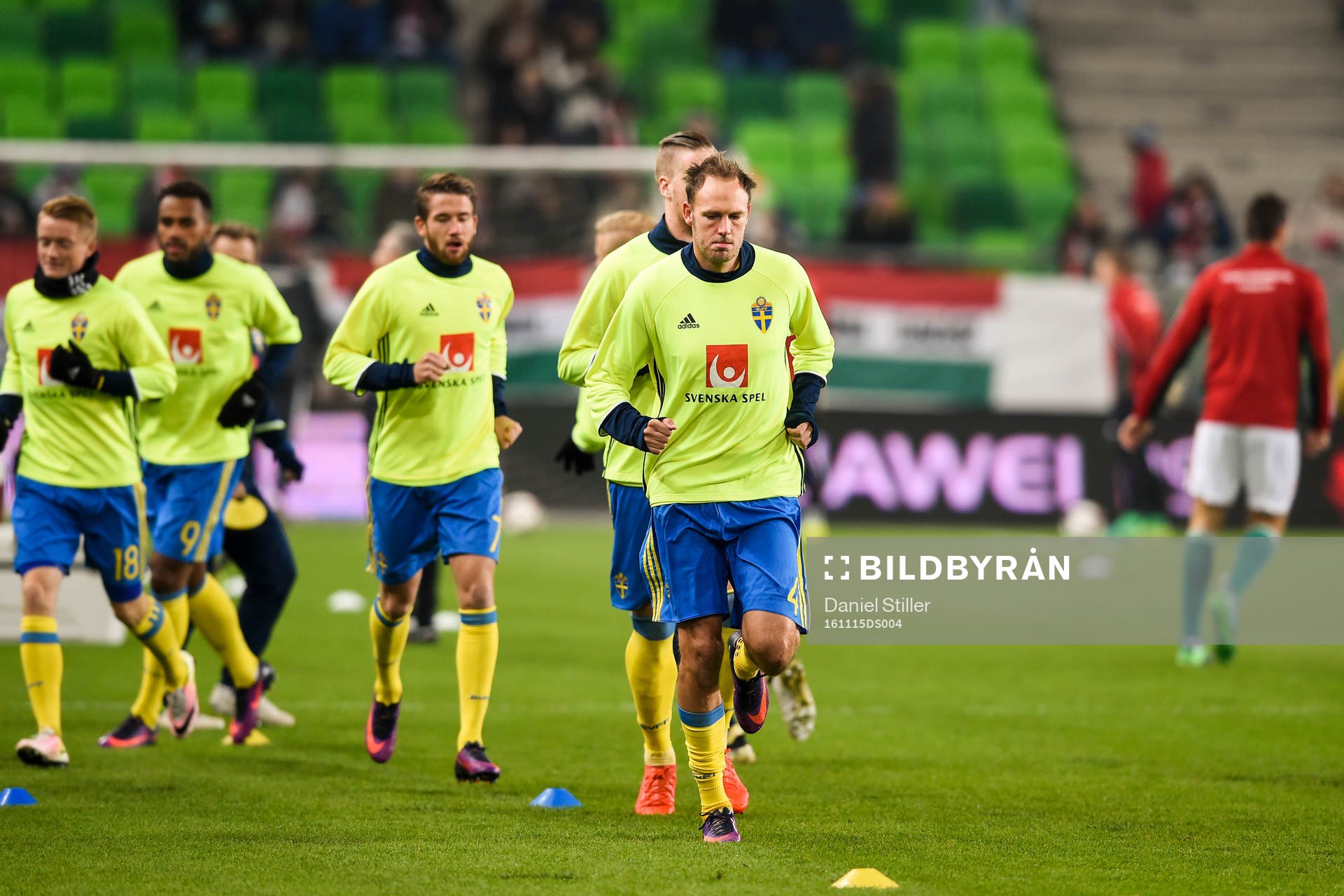 Sveriges Andreas Granqvist värmer upp