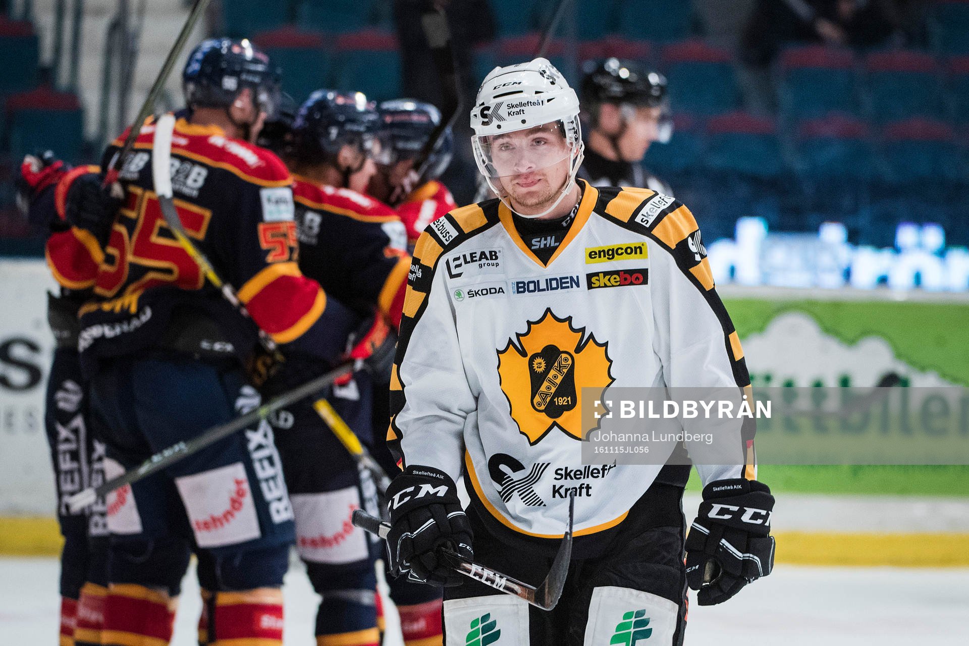 Skellefteås spelare deppar