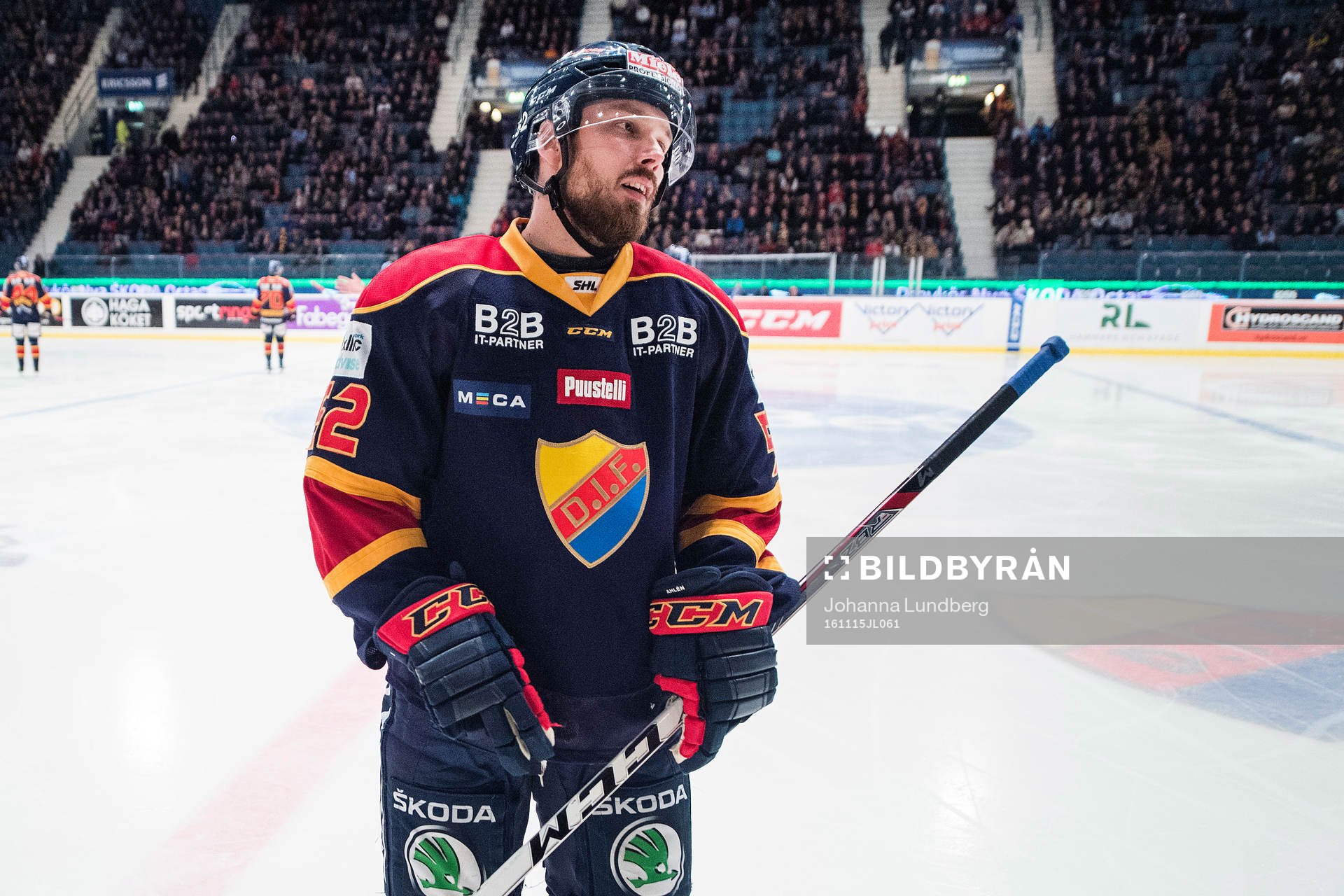 Djurgårdens Mikael Ahlén deppar