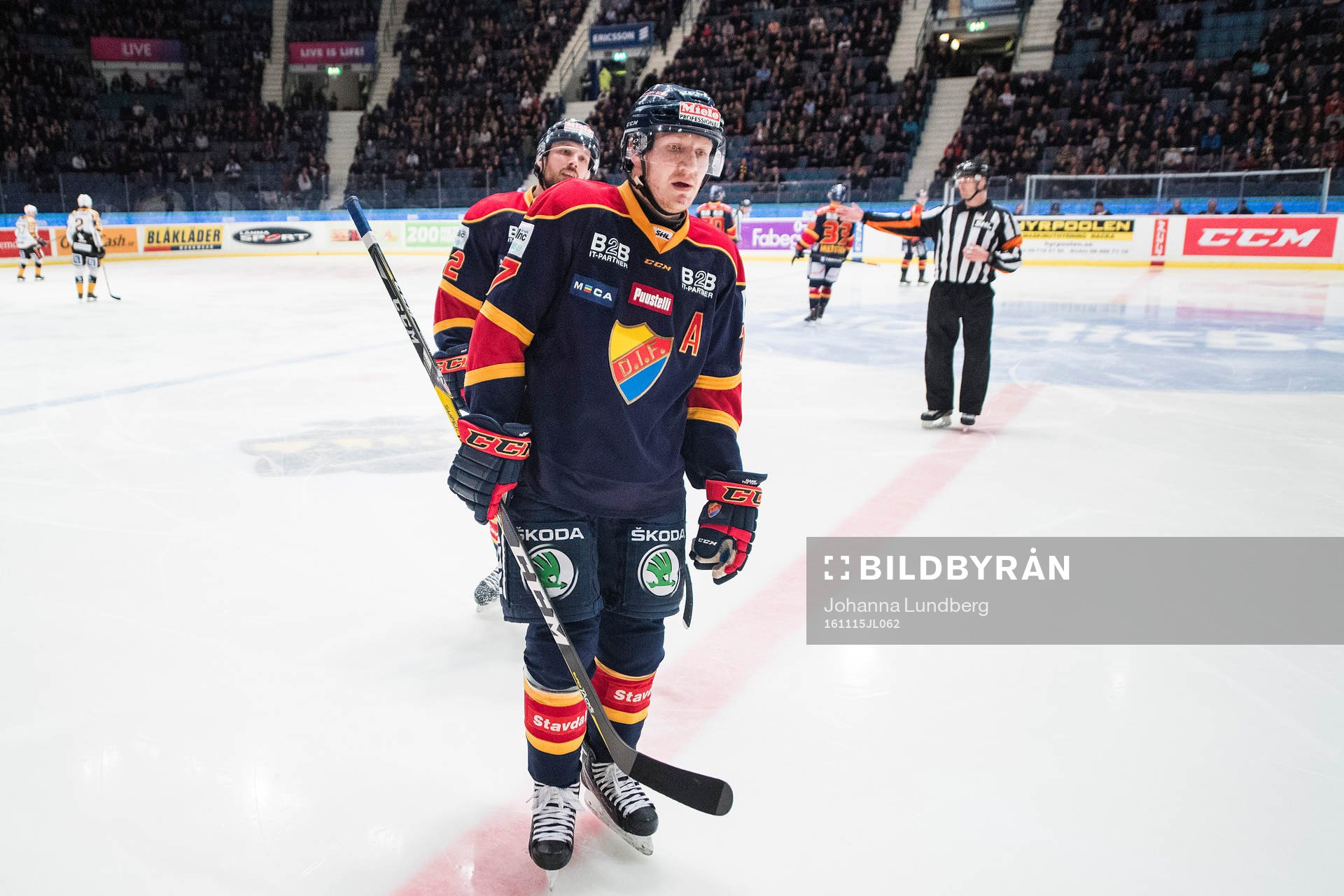 Djurgårdens Henrik Eriksson deppar