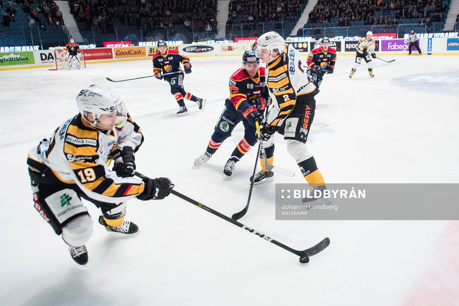 Skellefteås Andrew Calof och Anton Danielsson mot
