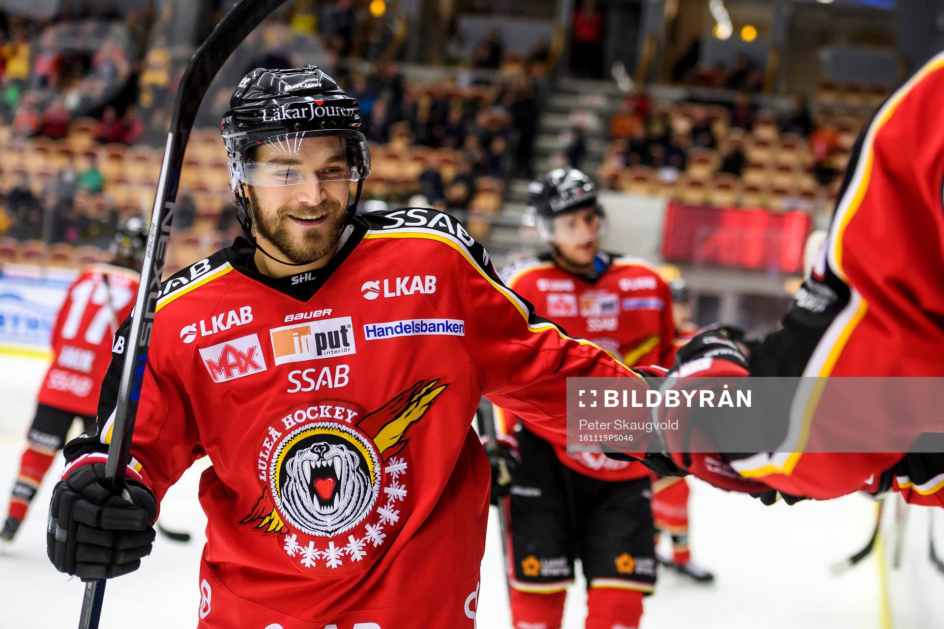 Luleås Craig Schira jublar
