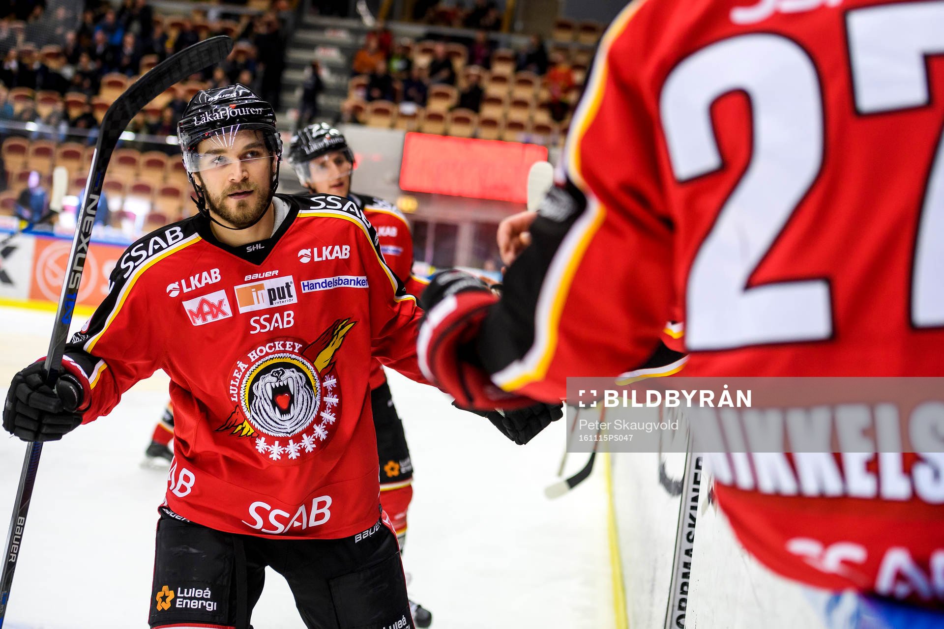 Luleås Craig Schira jublar