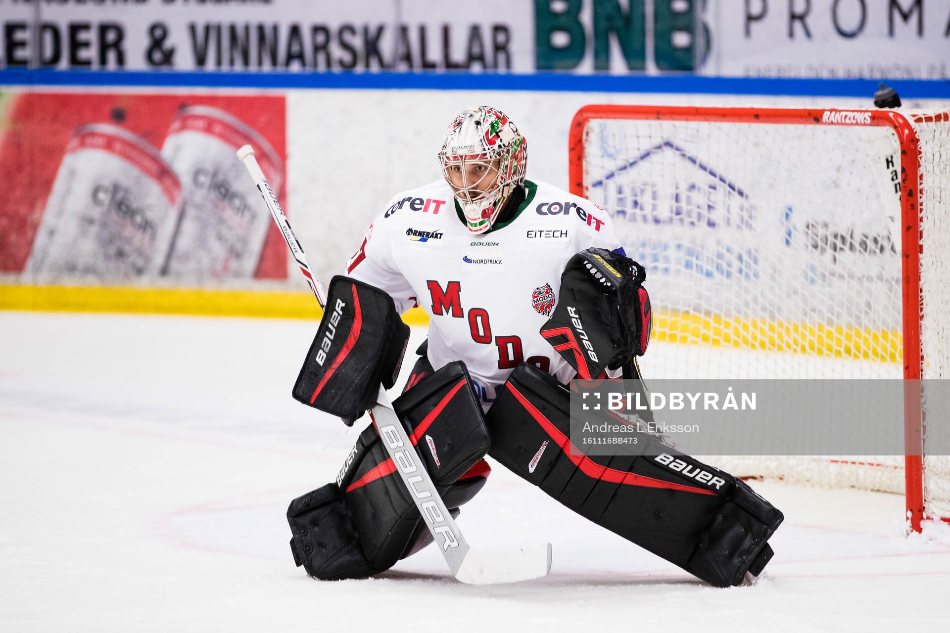 Modos målvakt Jonatan Bjurö
