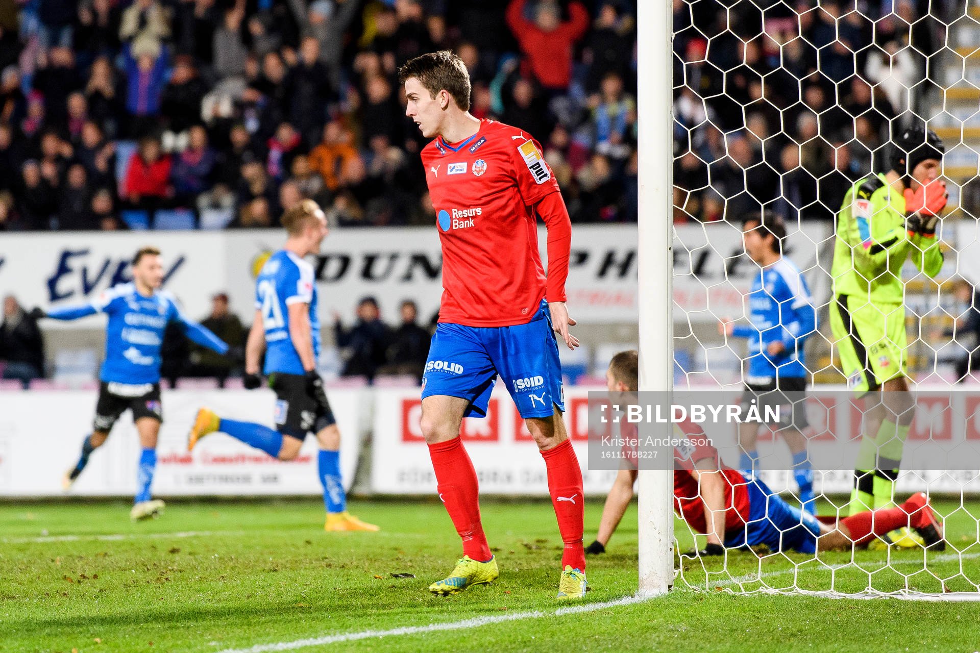 Helsingborgs Adam Eriksson deppar