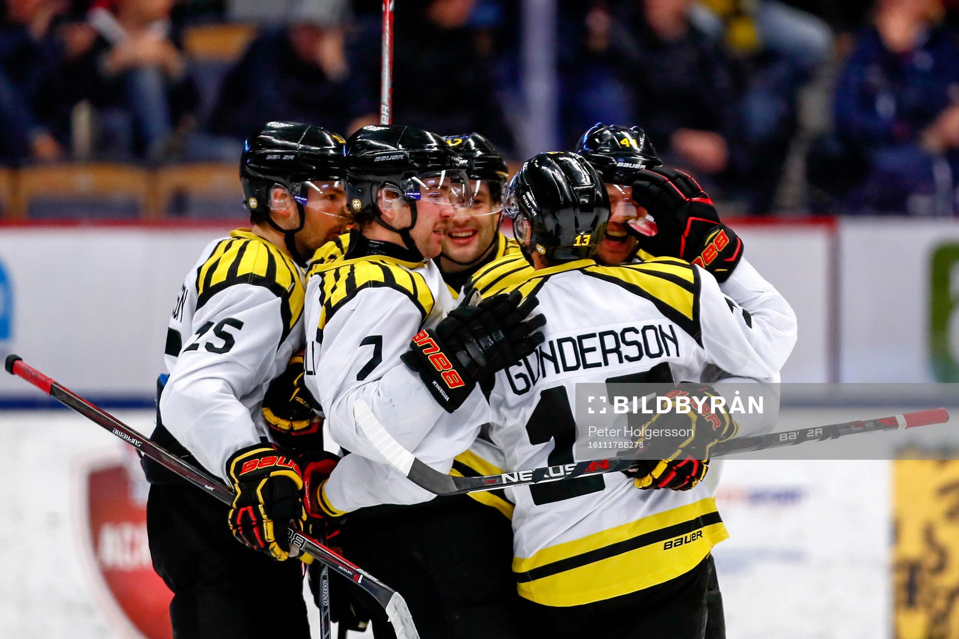 Brynäs Jacob Blomqvist jublar