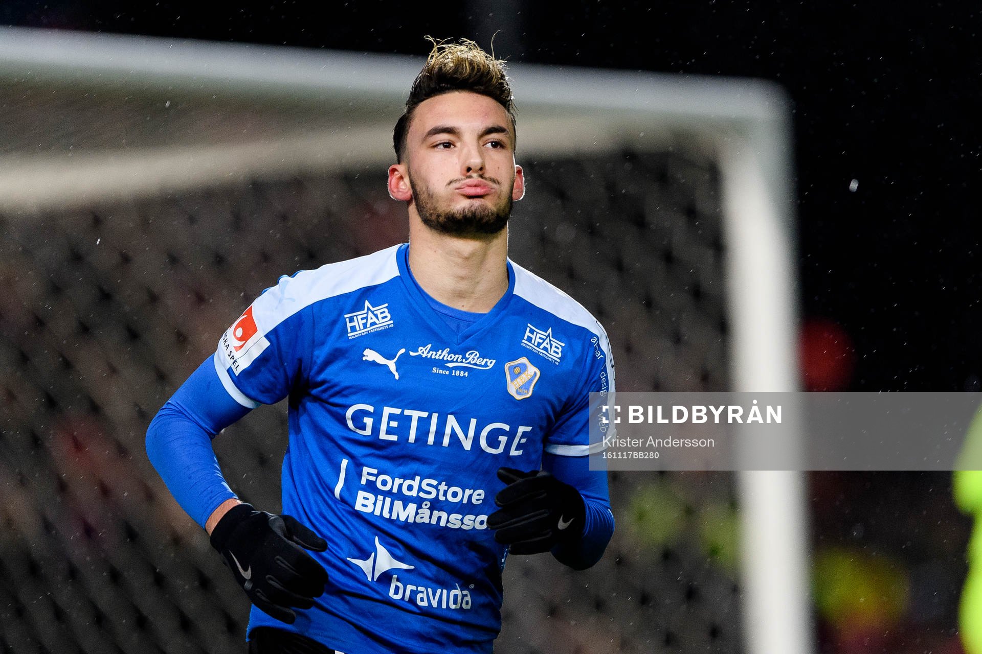 Halmstads Sead Haksabanovic deppar