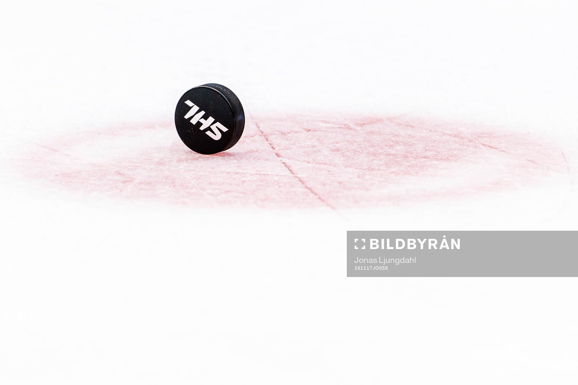 Matchpuck med SHL logo