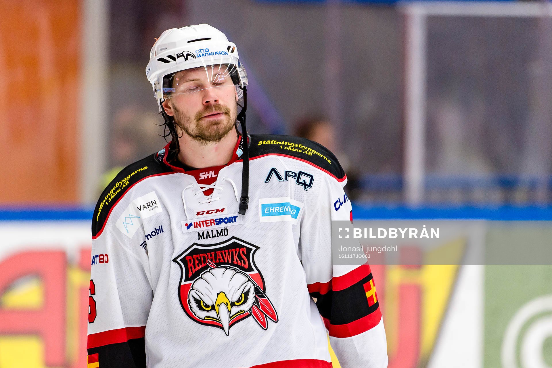 Malmö Redhawks Stefan Warg deppar