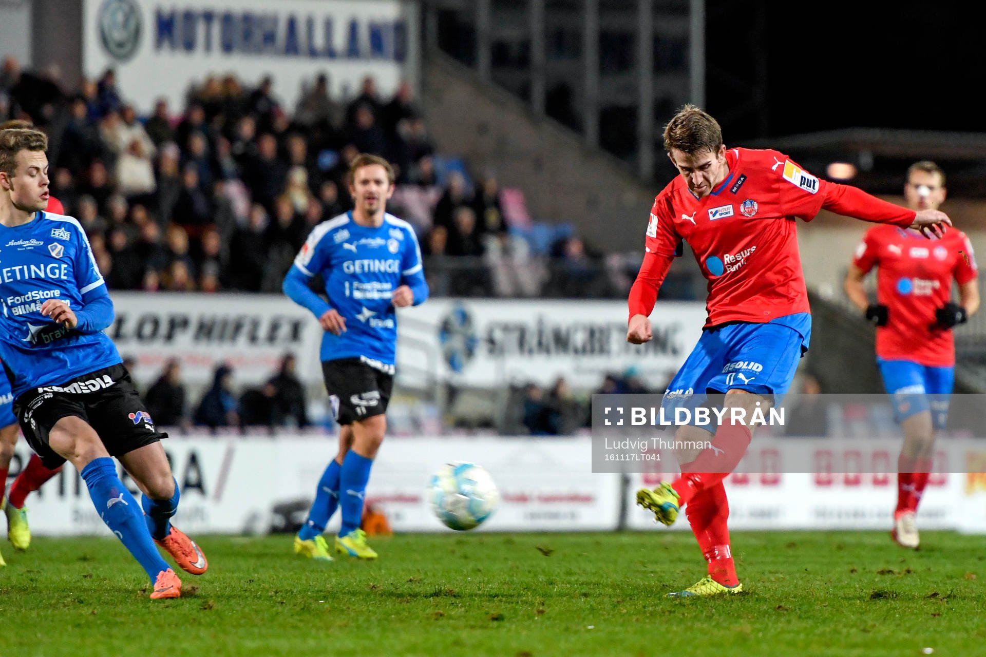 Helsingborgs Adam Eriksson gör 0-1