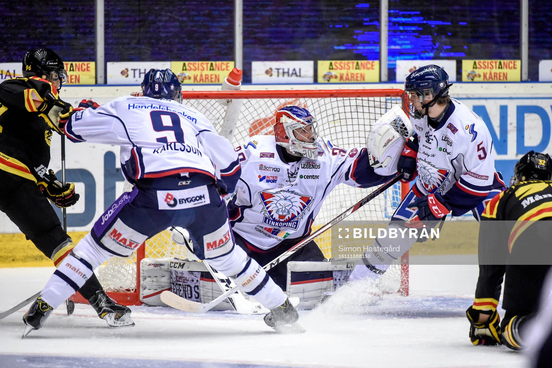 Linköpings målvakt Jacob Johansson