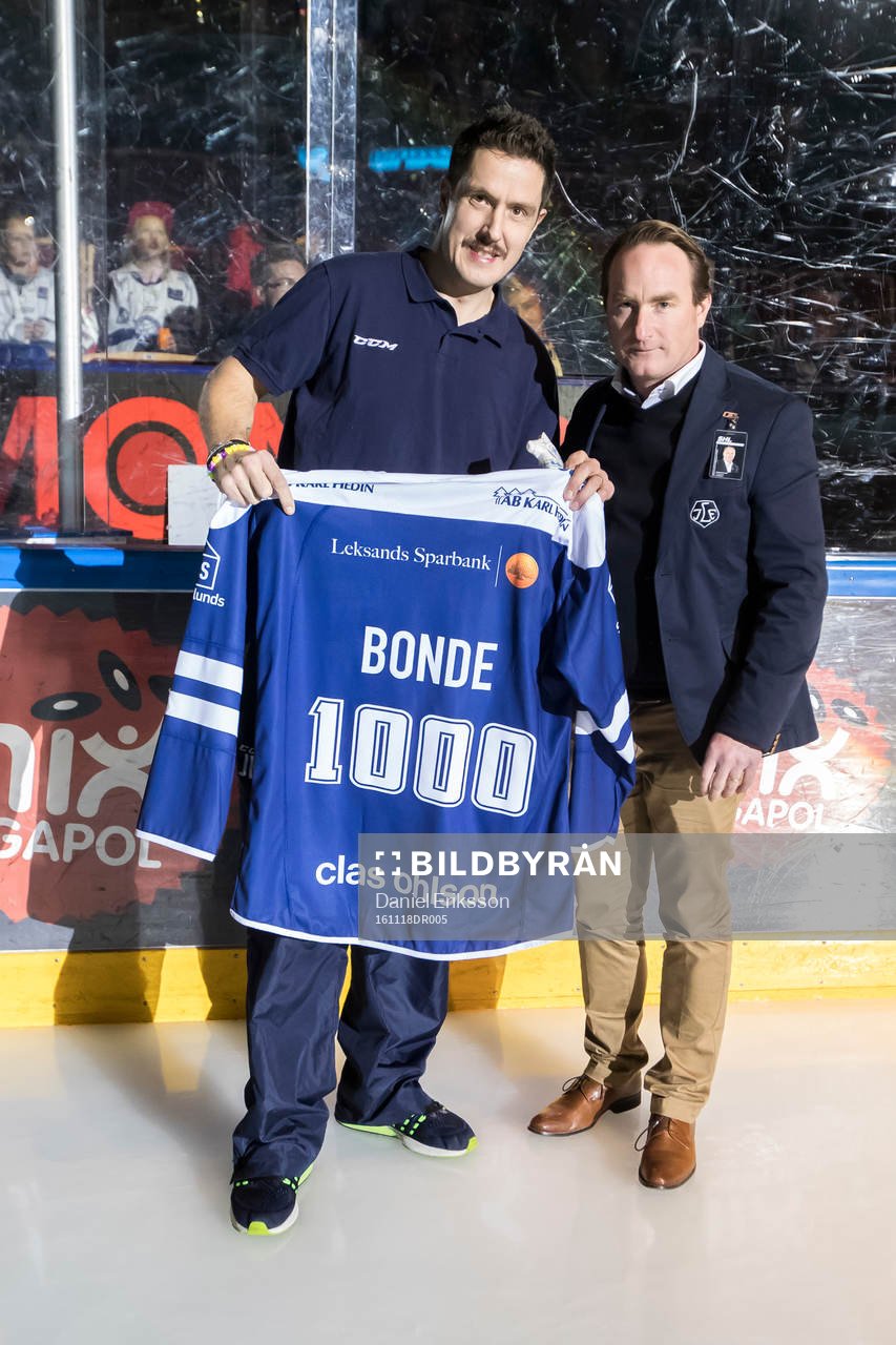 Leksands materialförvaltare Johan Bonde hyllas för att ha