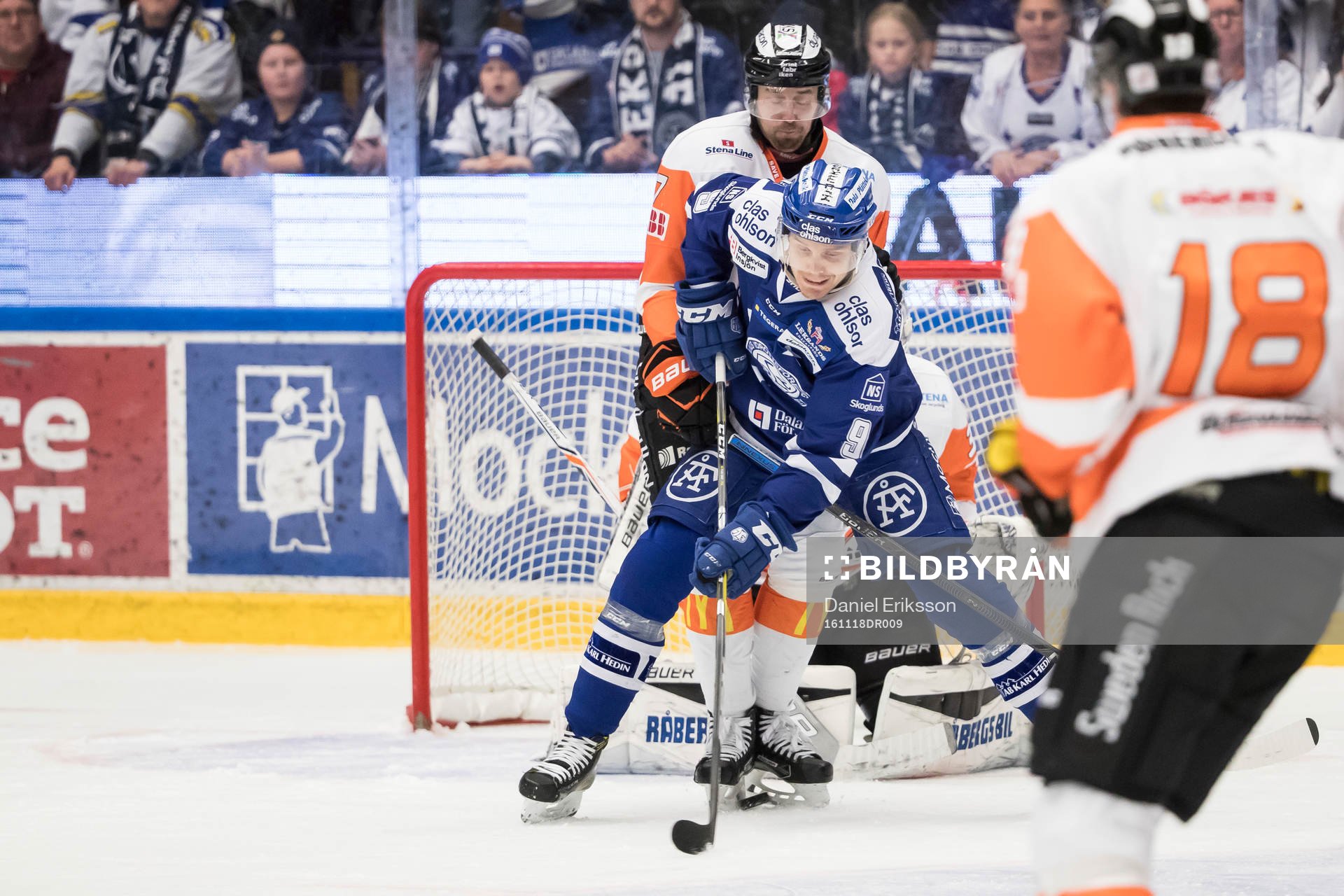 Leksands Lukas Ericsson och Karlskronas Morten Madsen