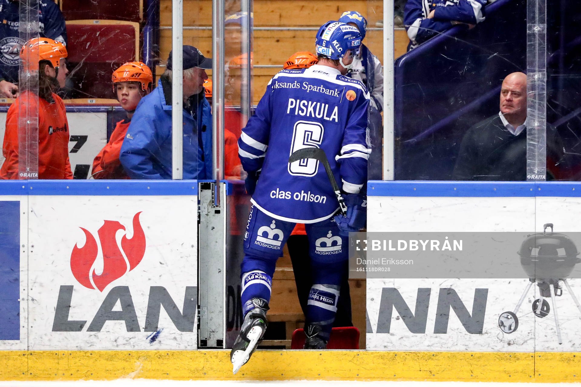 Leksands Joe Piskula får lämna isen