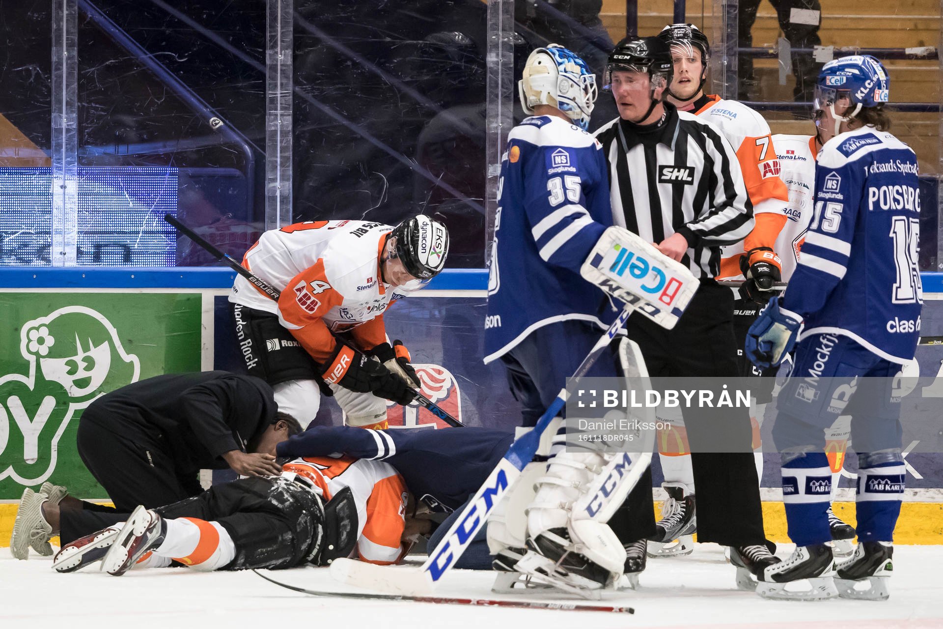 Karlskronas Filip Cruseman skadad