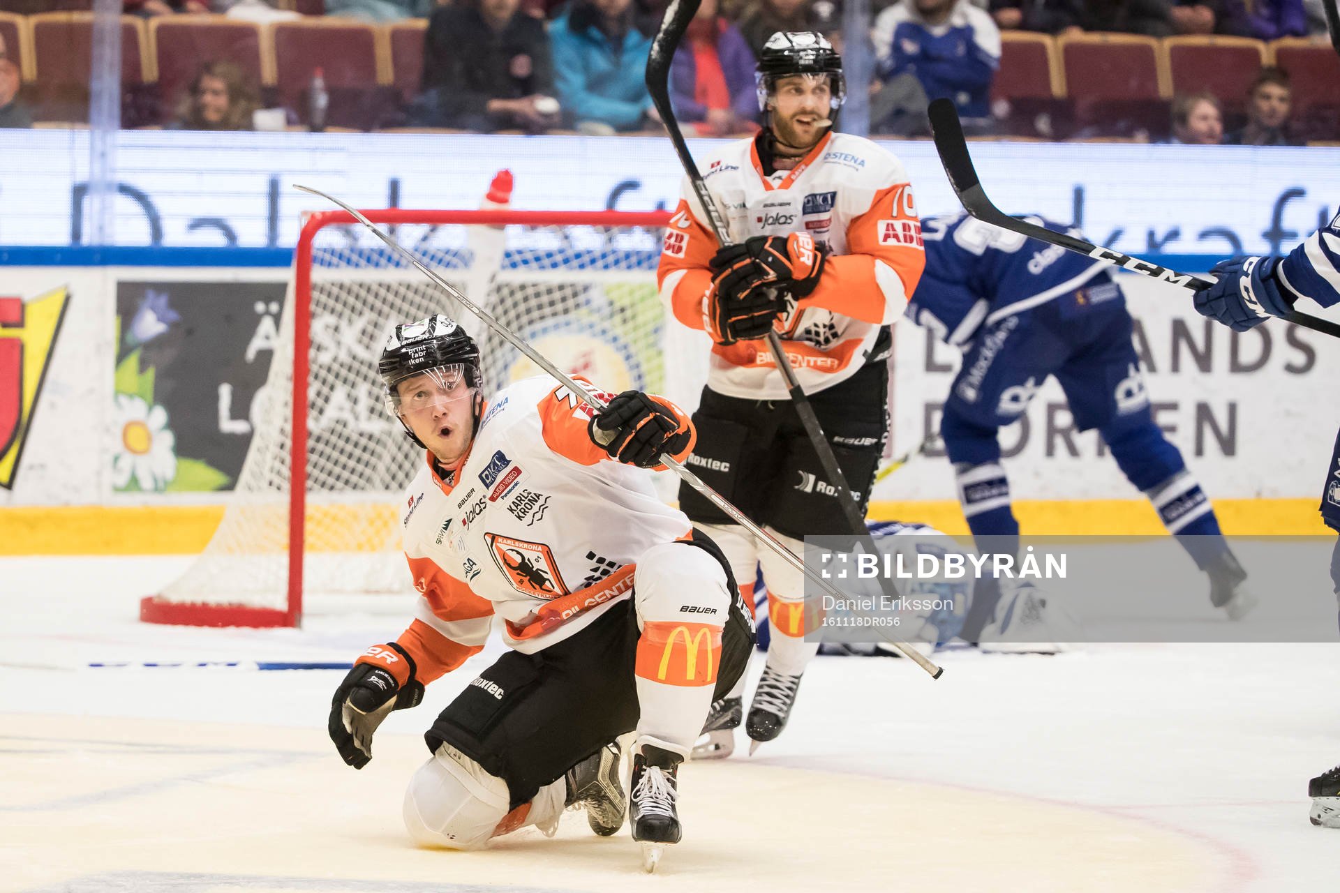 Karlskronas Emil Lundberg jublar