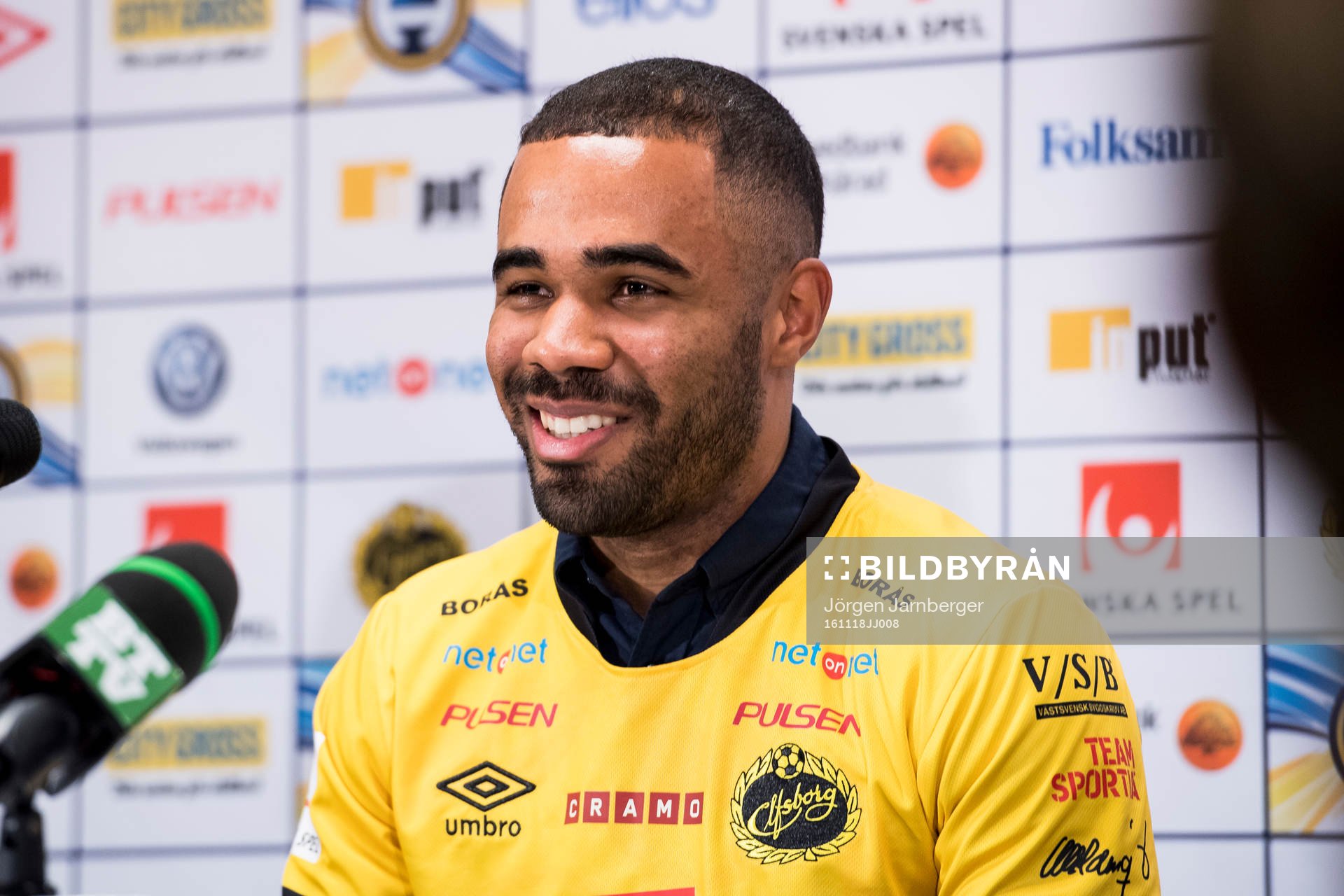 Elfsborgs nyförvärv Alex Dyer presenterades