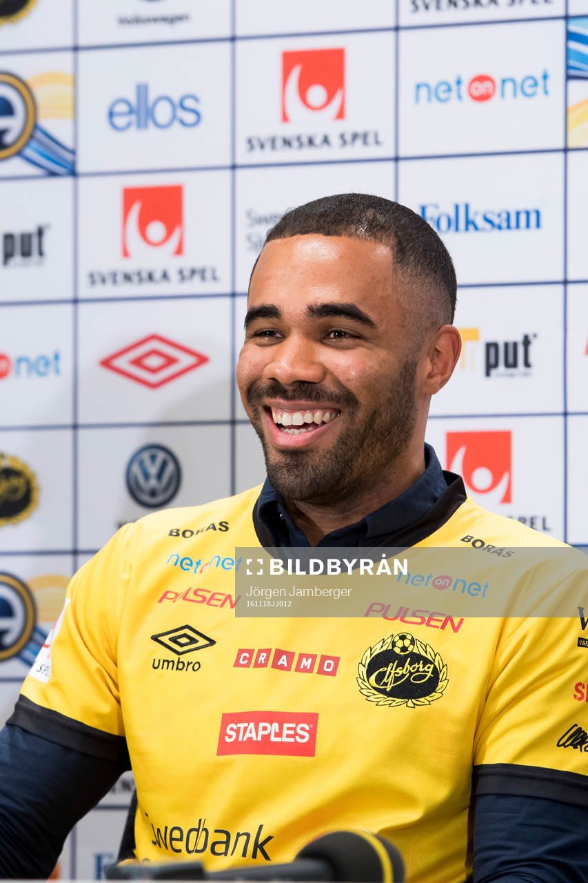 Elfsborgs nyförvärv Alex Dyer presenterades