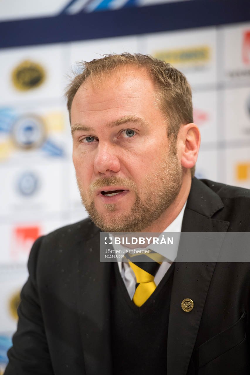 Elfsborgs manager Magnus Haglund
