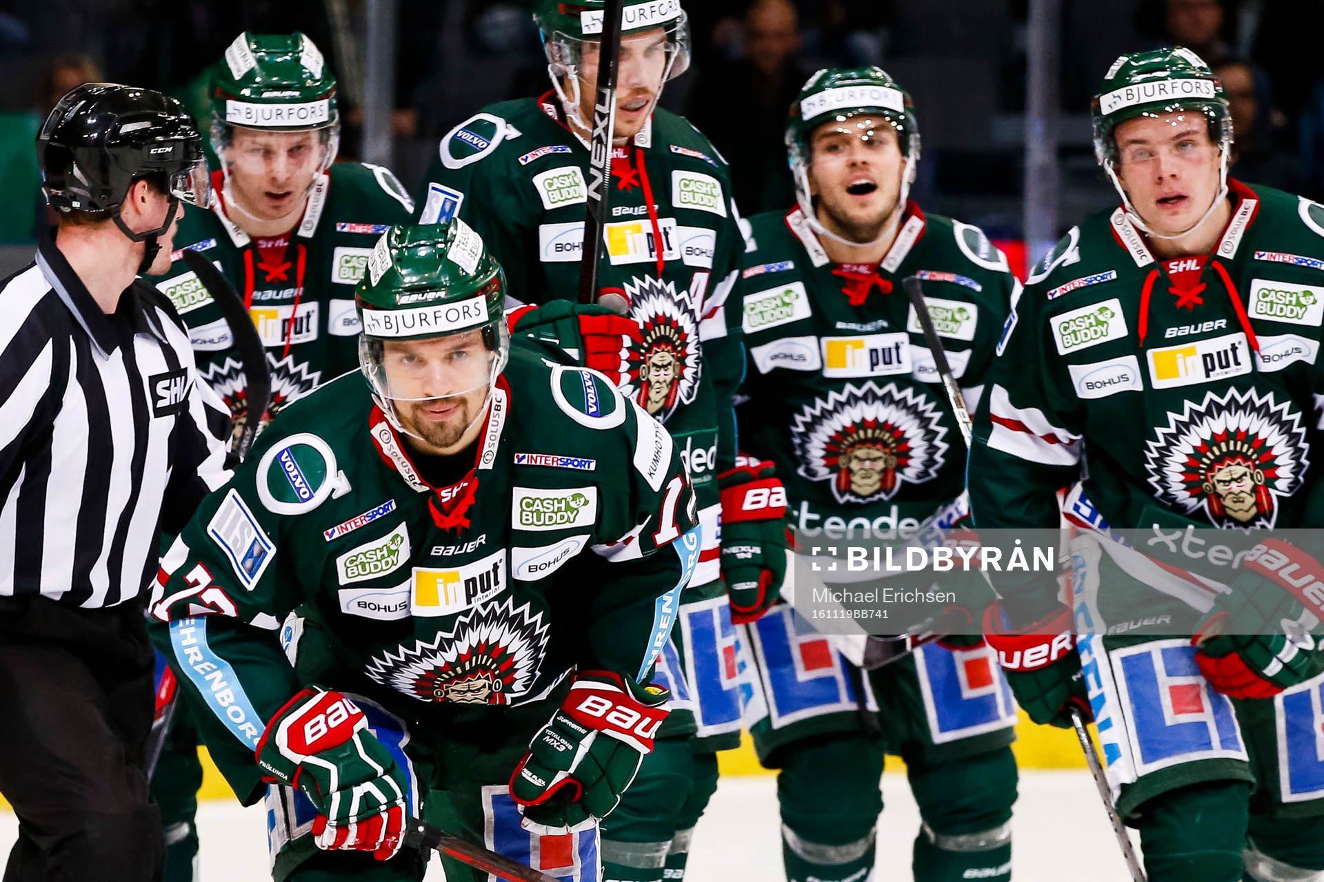 Frölundas Patrik Carlsson jublar