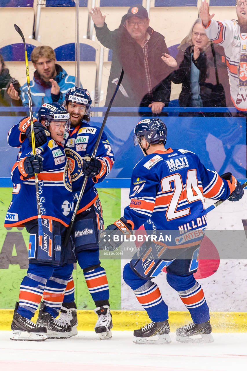 Växjös Geoff Platt jublar