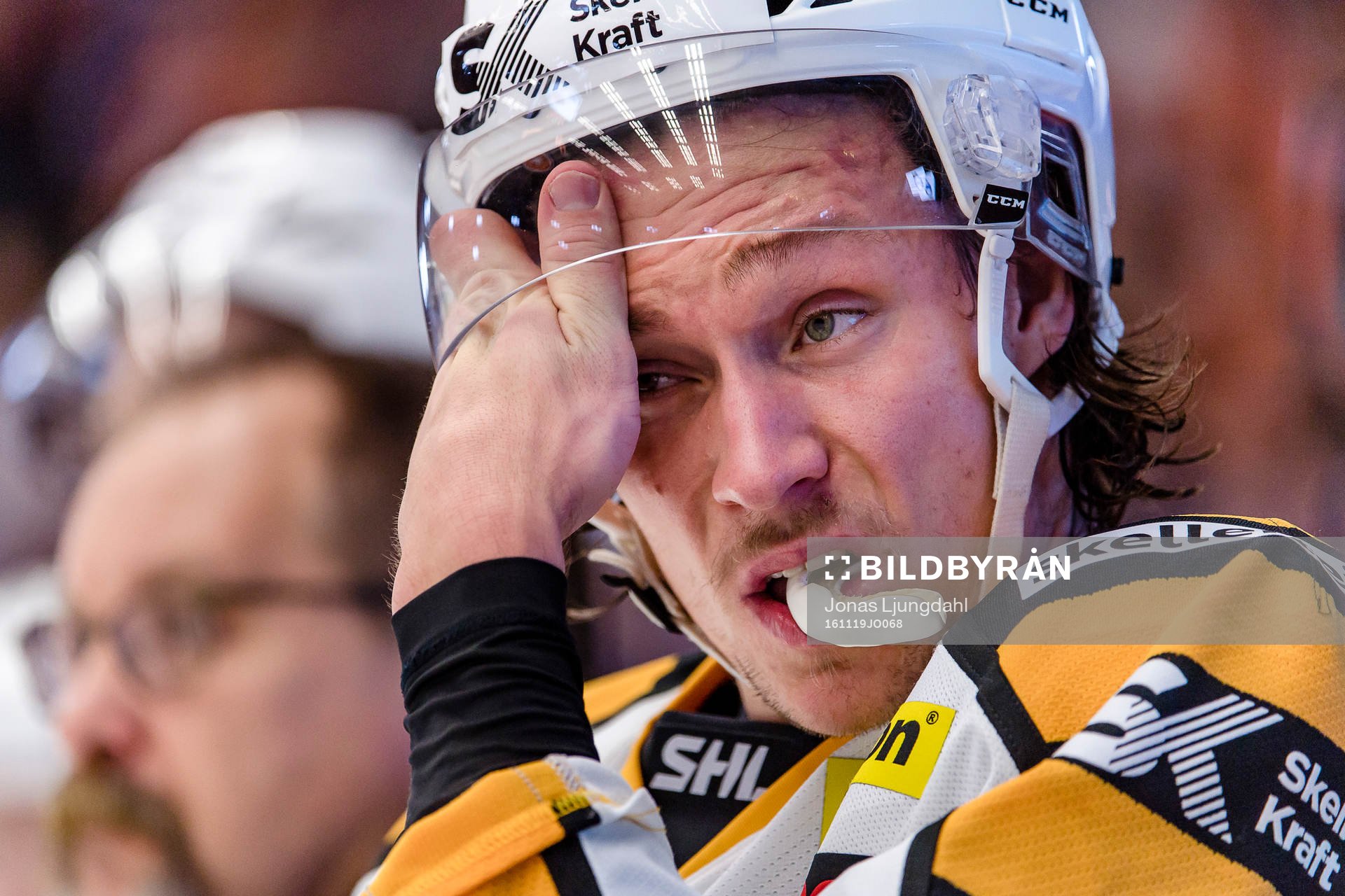 Skellefteås Jesper Olofsson deppar