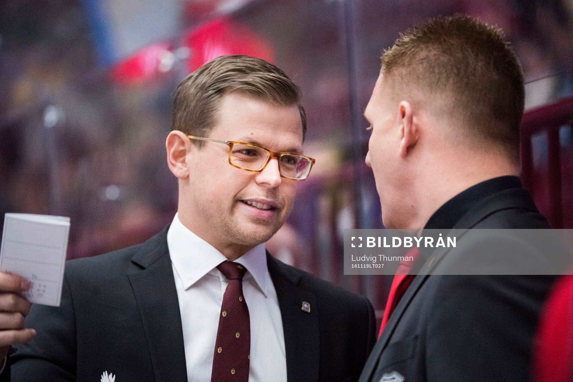 Malmö Redhawks assisterande tränare Martin Filander och