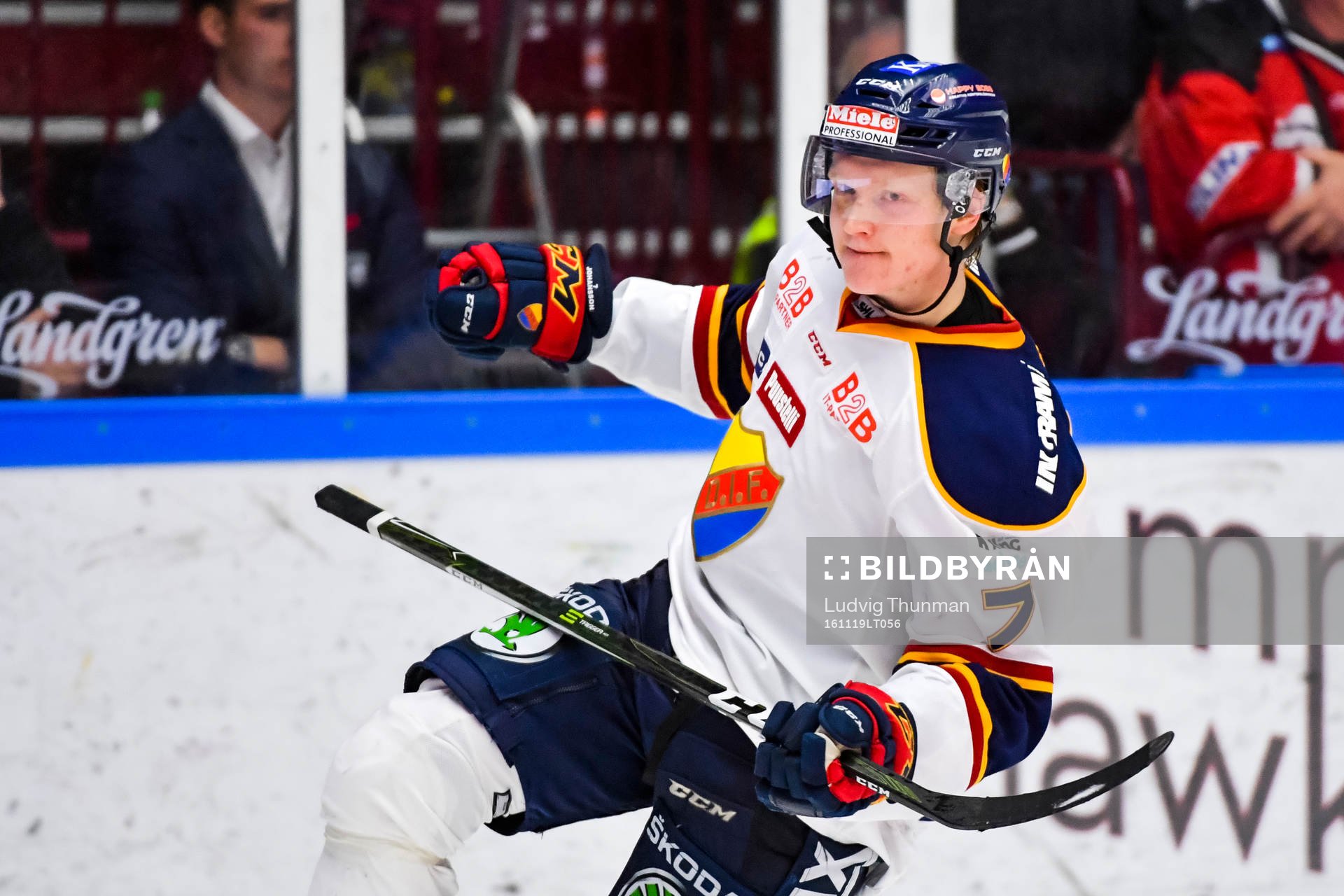 Djurgårdens Emil Johansson jublar