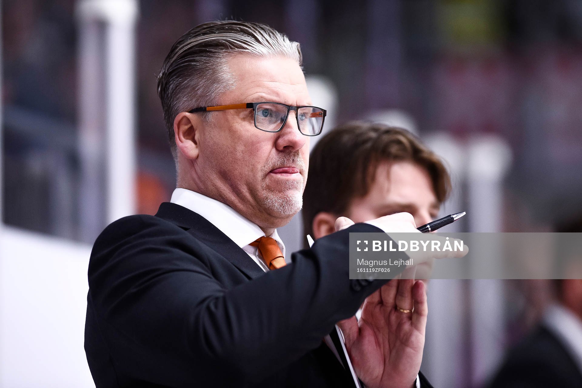 Karlskronas tränare Per Hånberg tar timeout