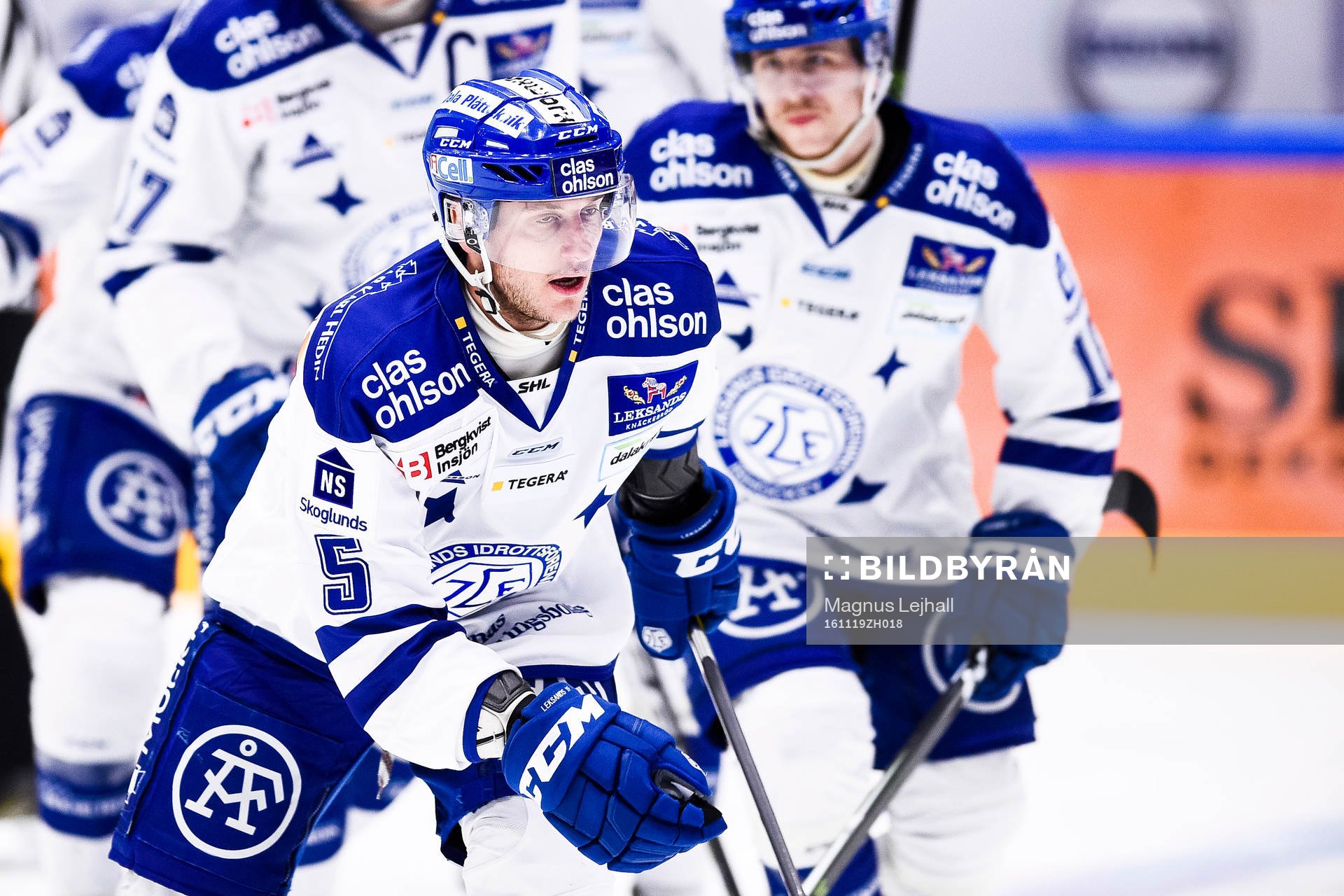 Leksands Ben Youds  jublar
