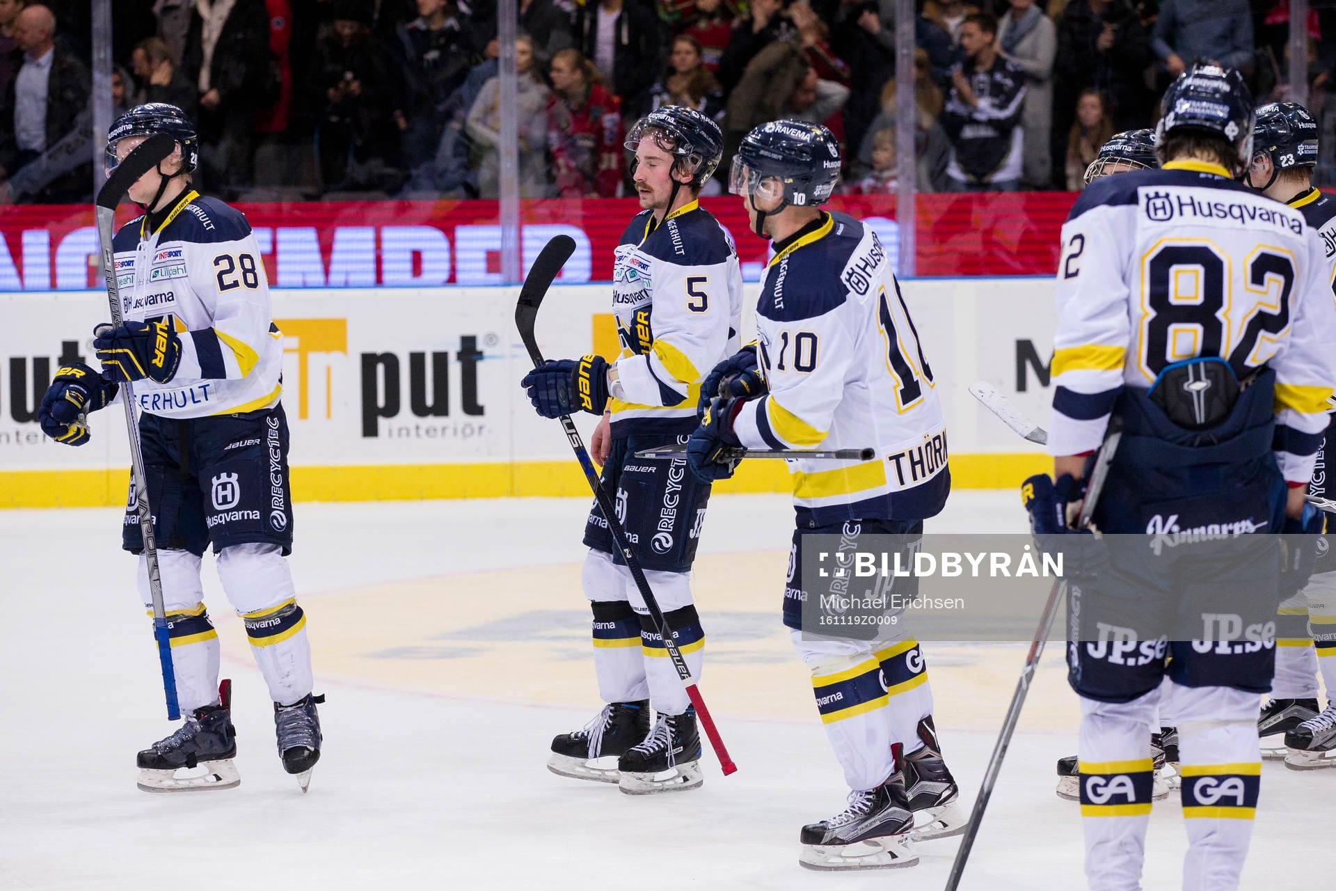 HV71 spelare deppar