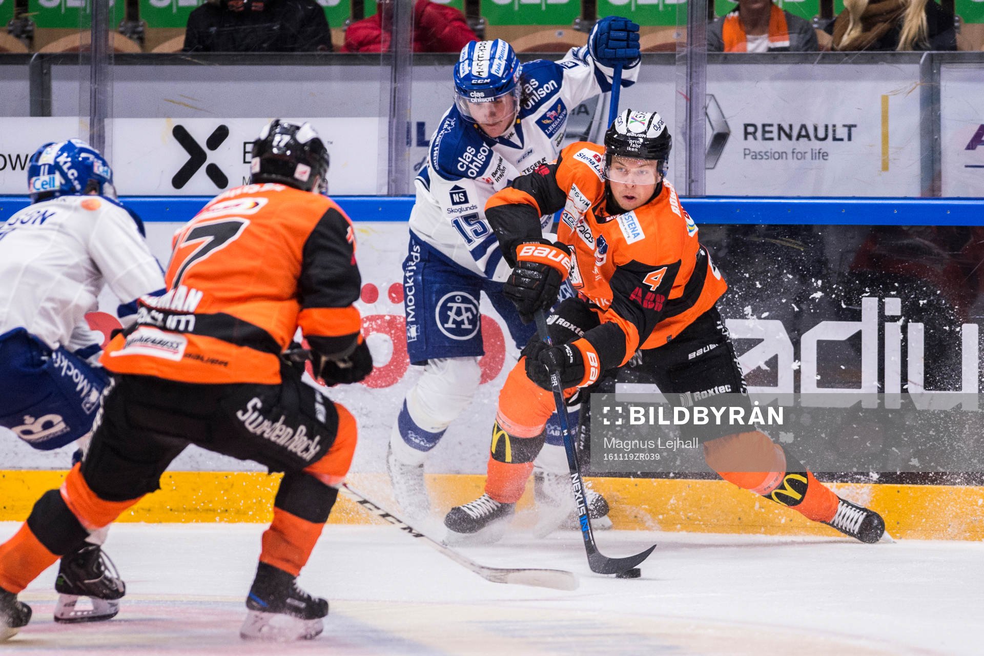 Leksands Johan Porsberger och Karlskronas Victor Aronsson