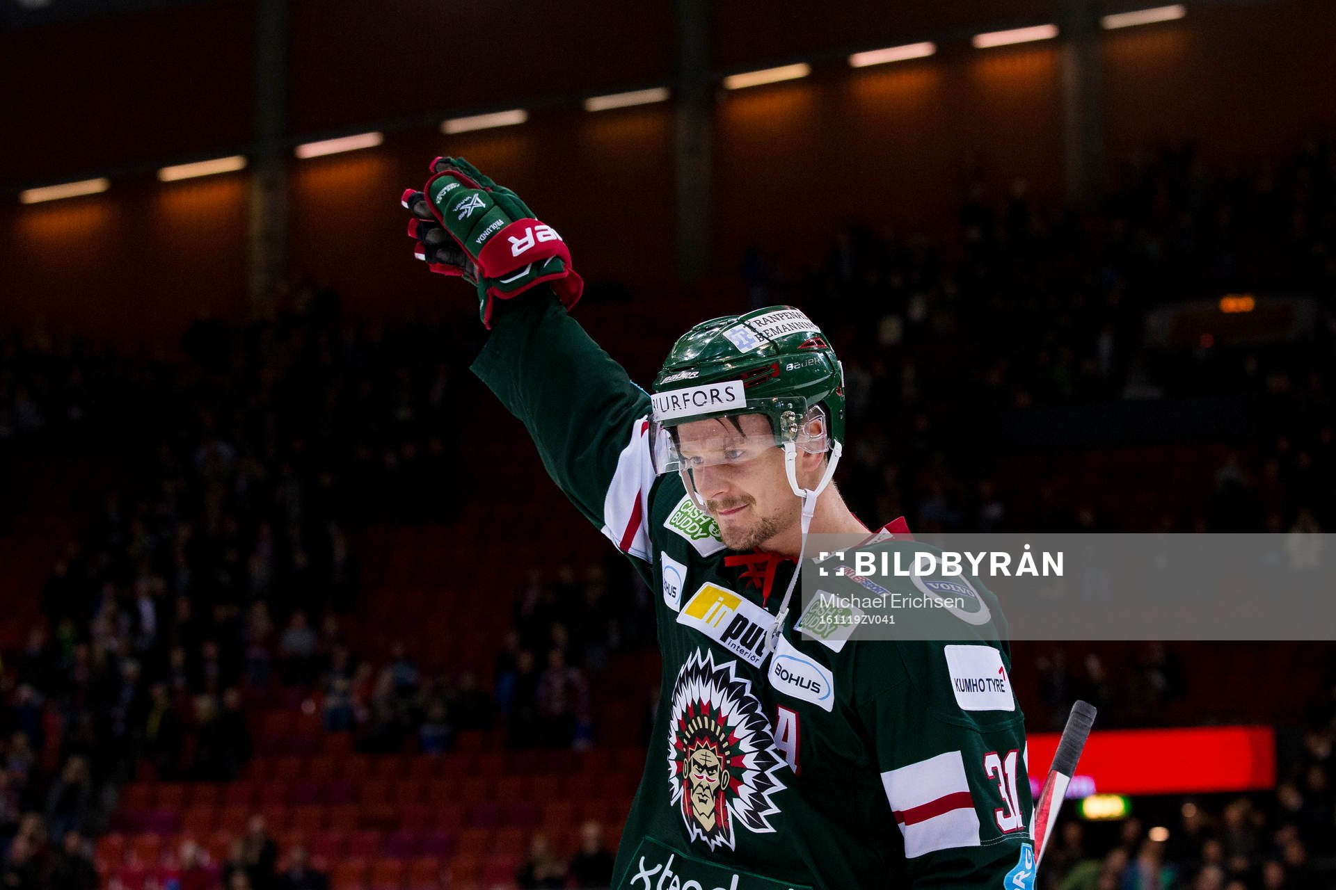 Frölundas Nicklas Lasu tackar publiken