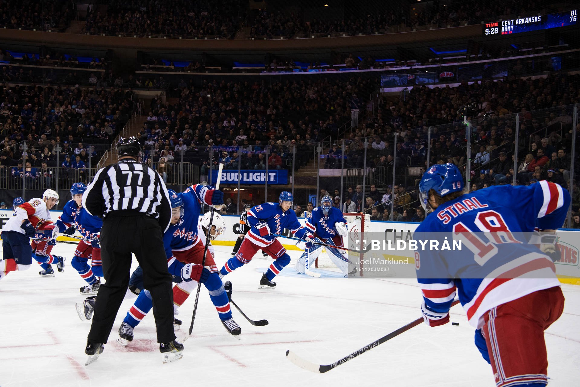 New Yorks Jimmy Vesey, Mika Zibanejad, Nick Holden,