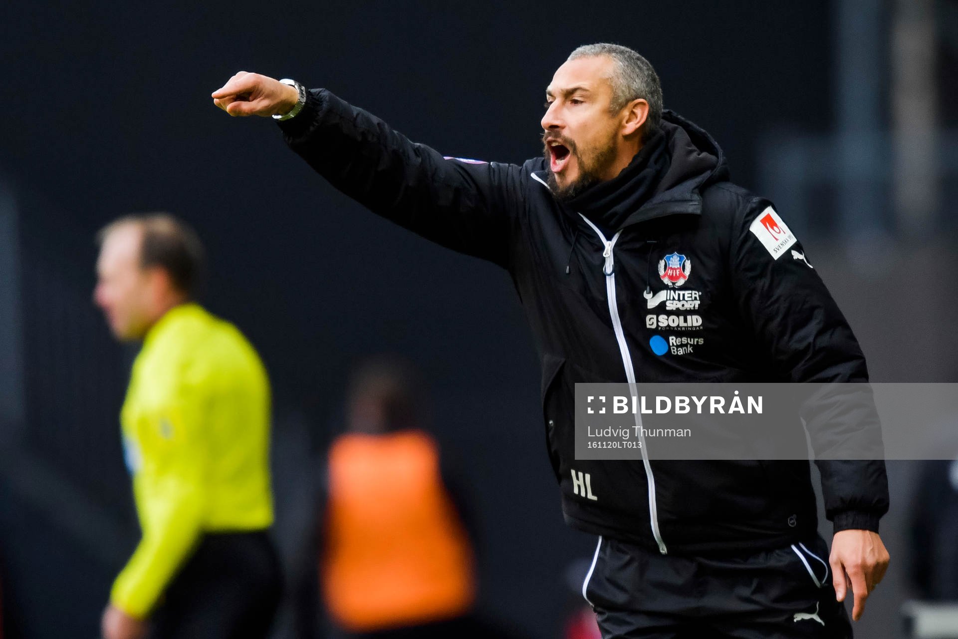 Helsingborgs manager Henrik Larsson
