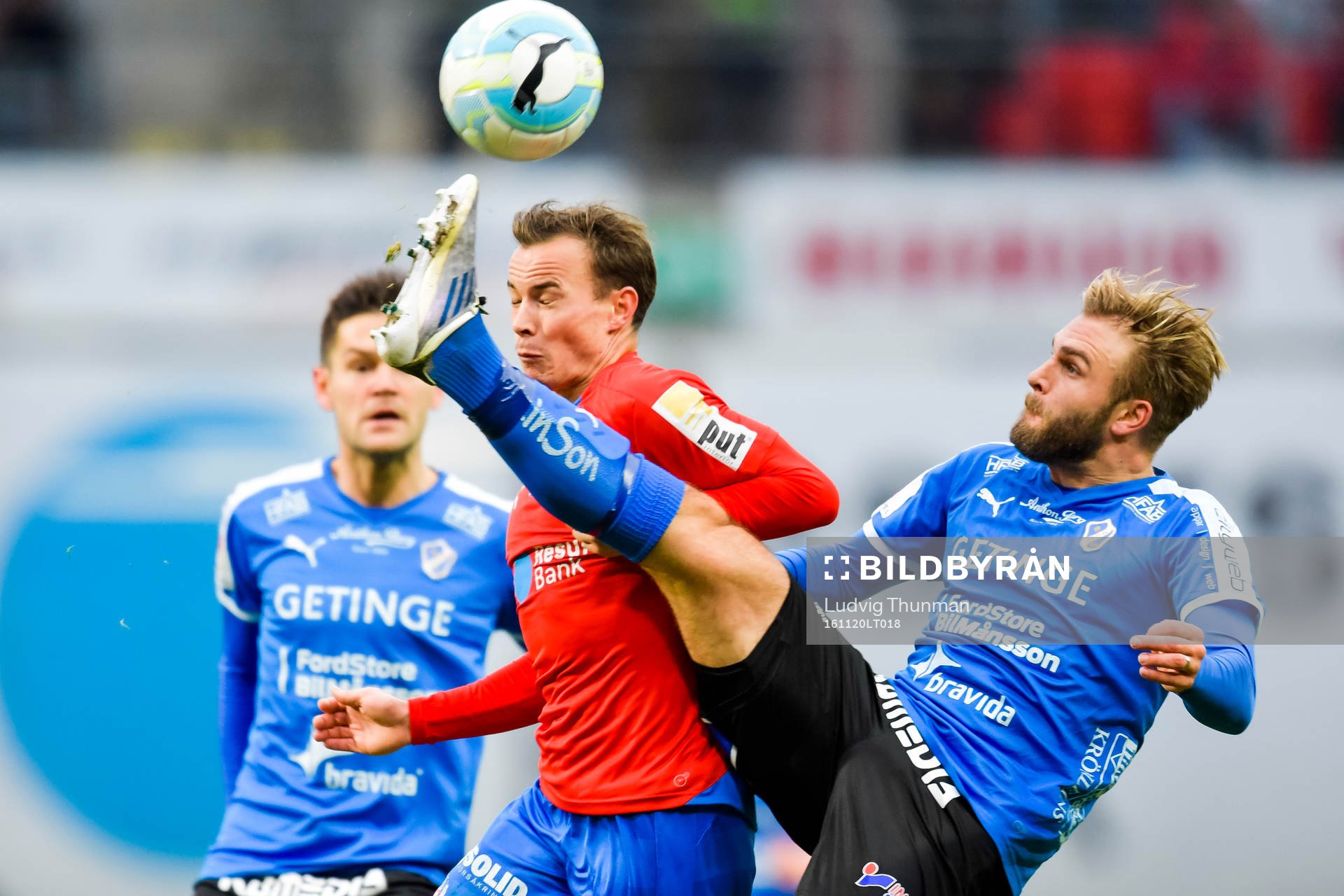 Halmstads Adnan Kojic och Helsingborgs Anton Wede