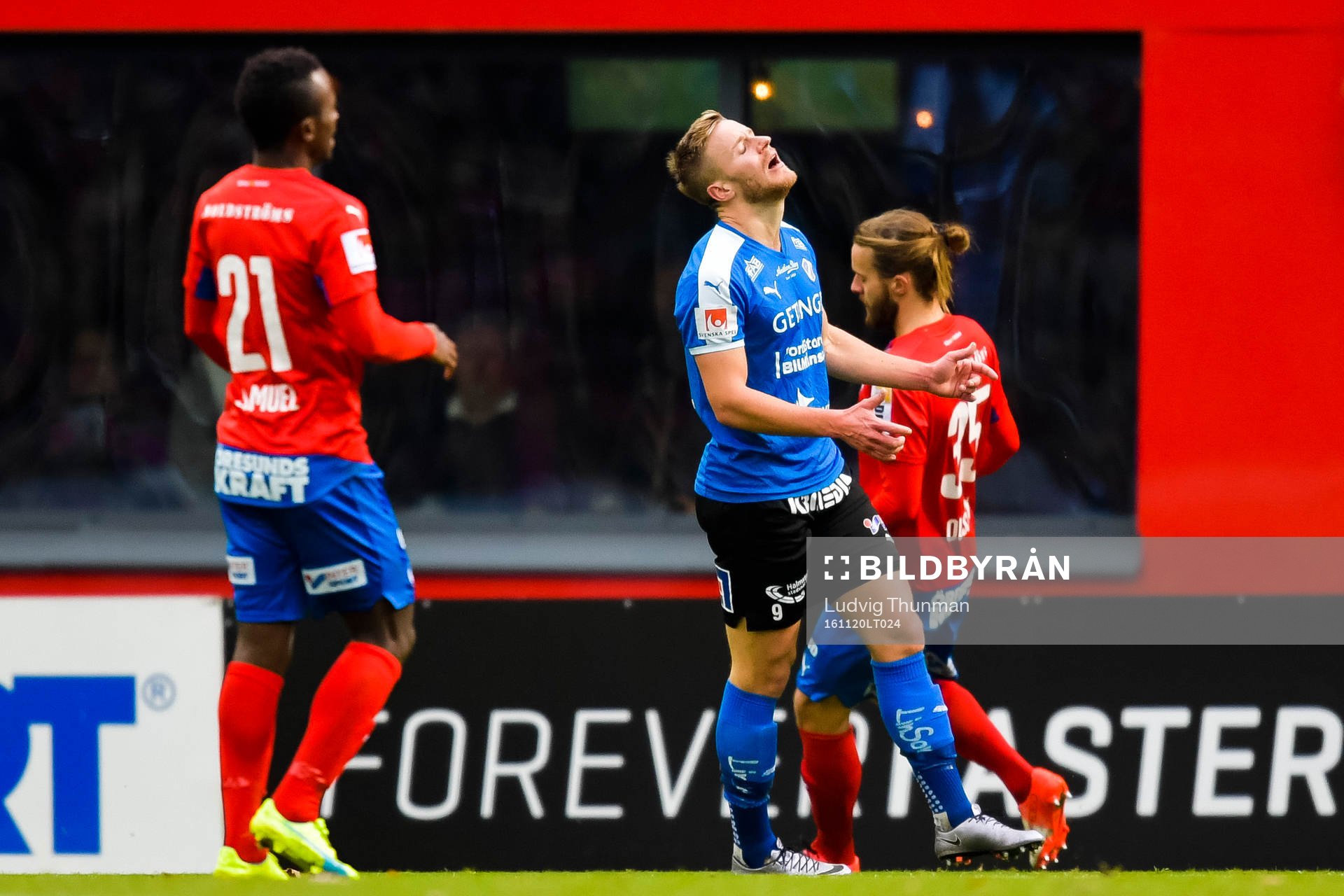 Halmstads Alexander Ruud Tveter deppar