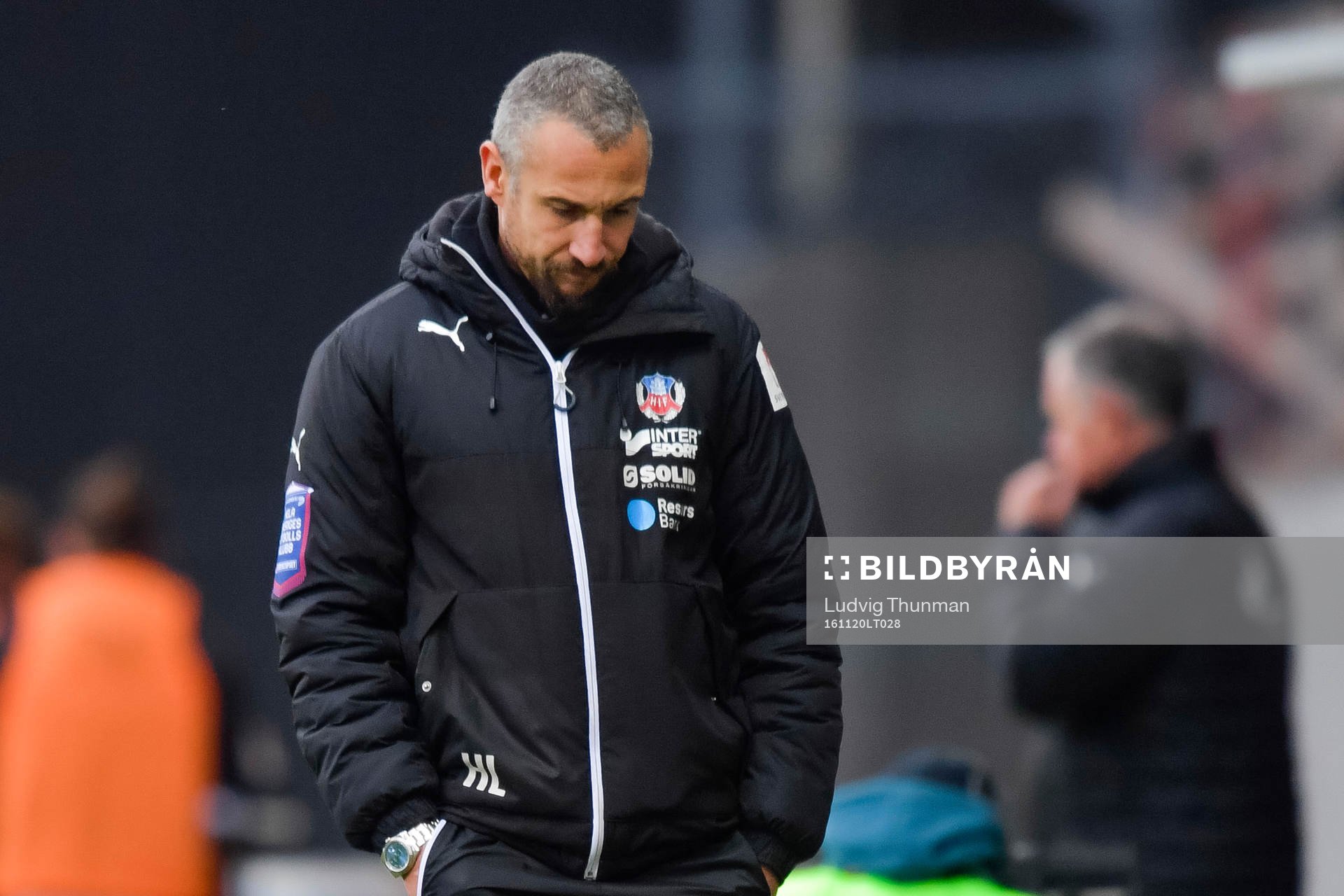 Helsingborgs manager Henrik Larsson deppar