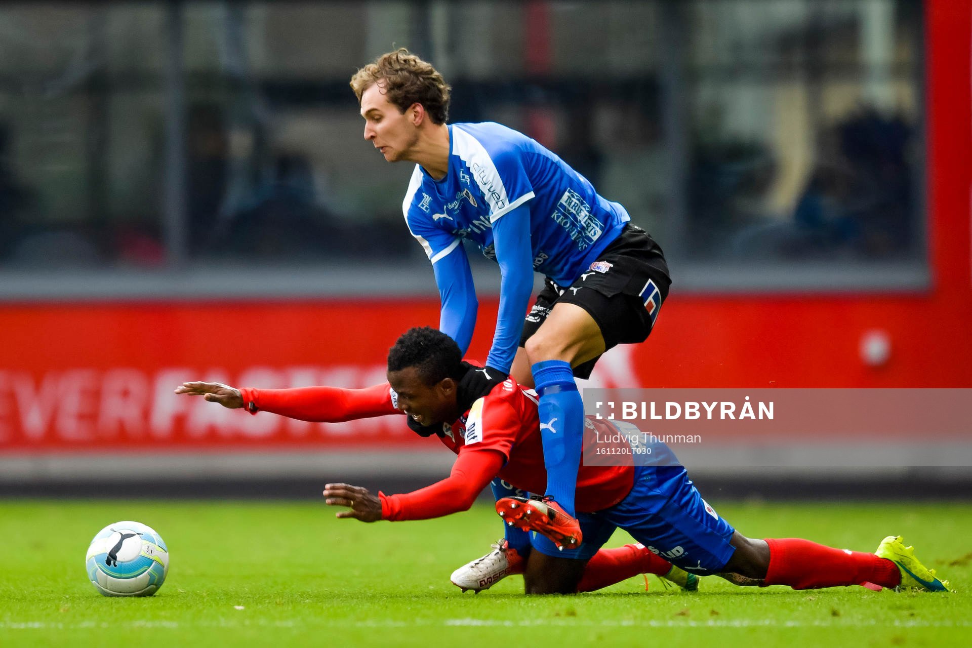 Helsingborgs  Monday Samuel och Halmstads Alexander