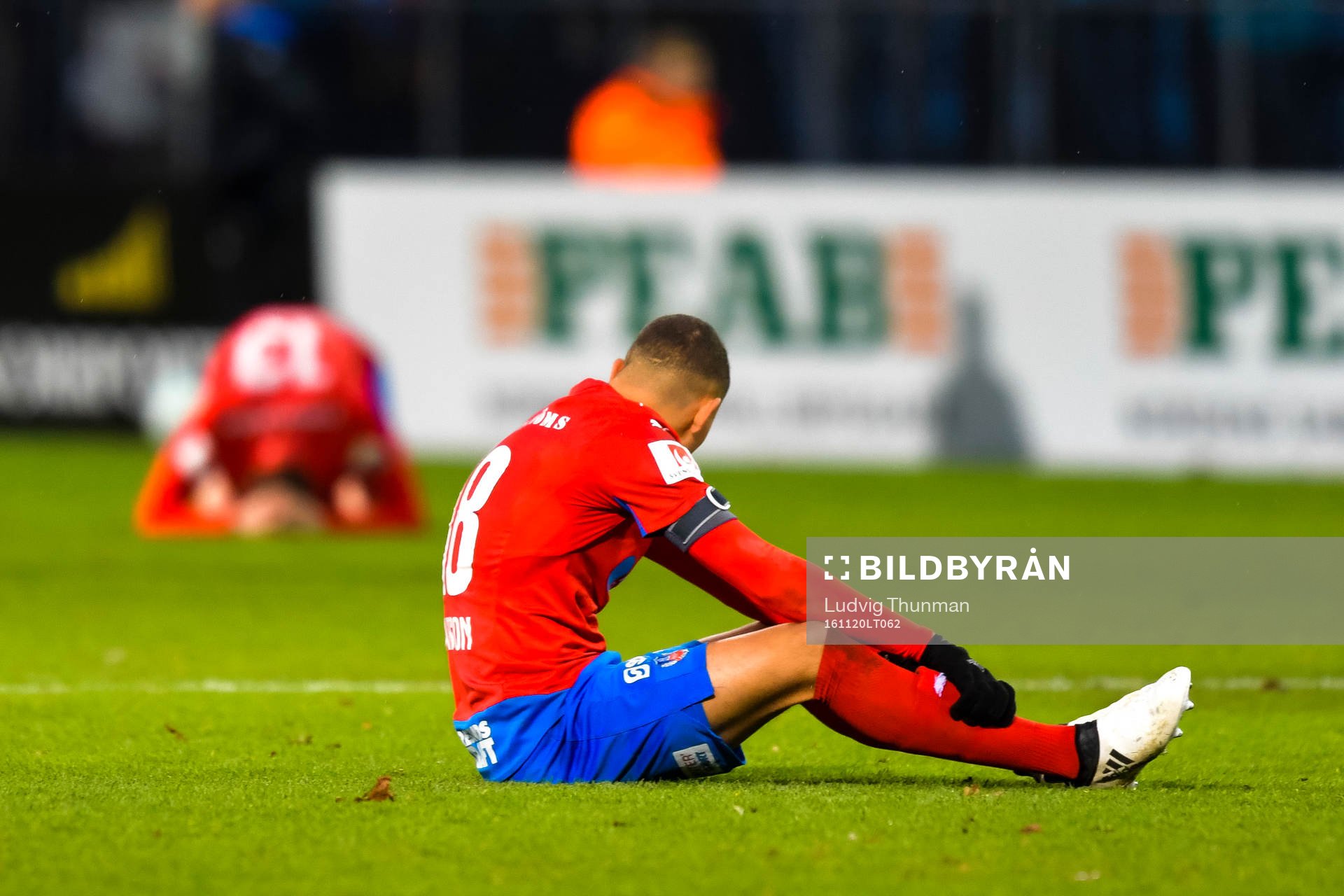 Helsingborgs Jordan Larsson deppar