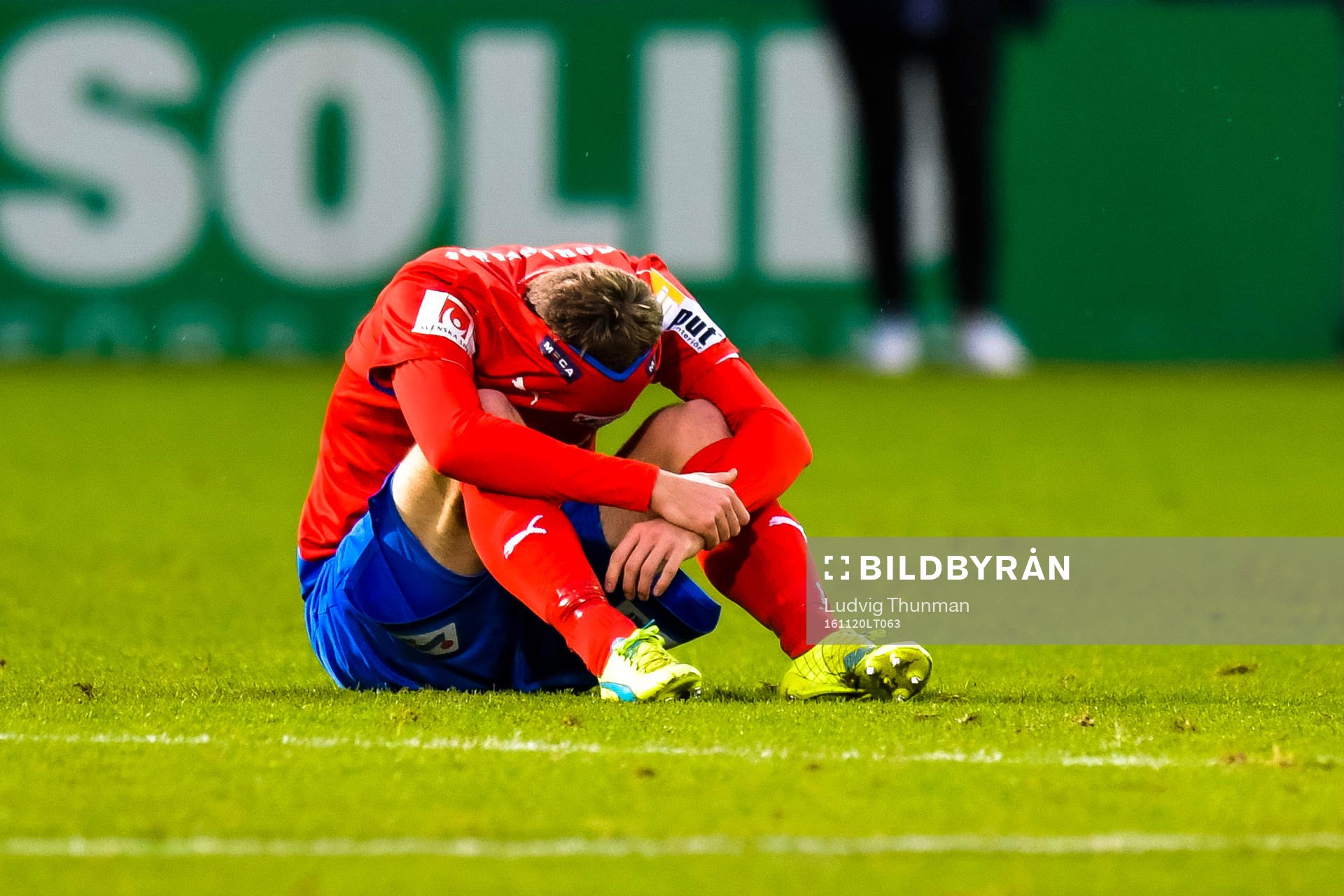 Helsingborgs spelare deppar