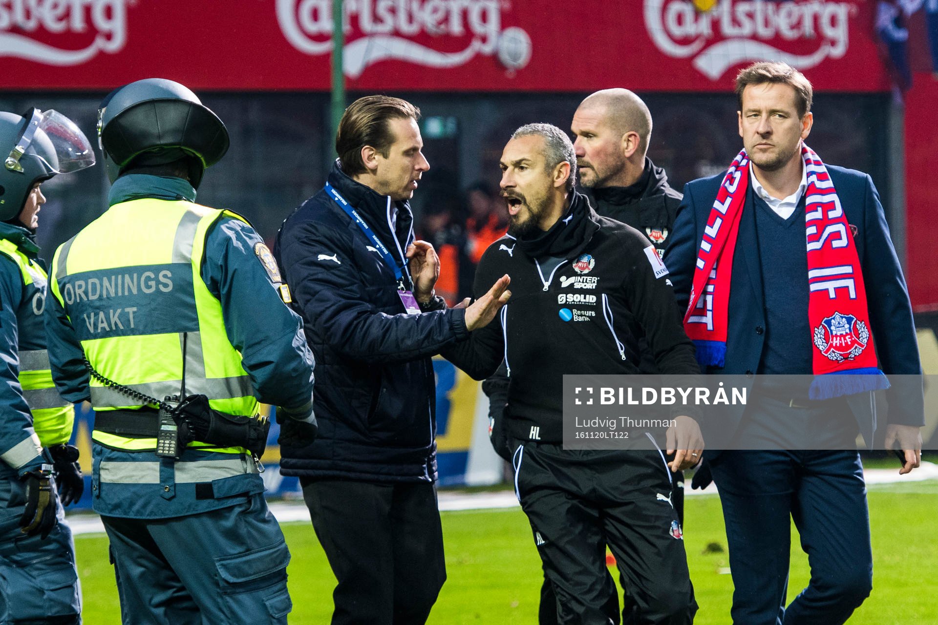 Helsingborgs säkerhetschef försöker få manager Henrik