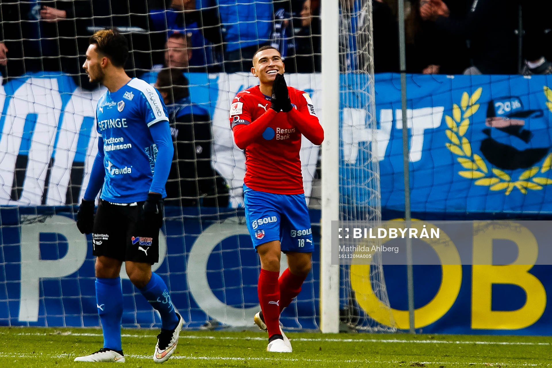 Helsingborgs Jordan Larsson deppar