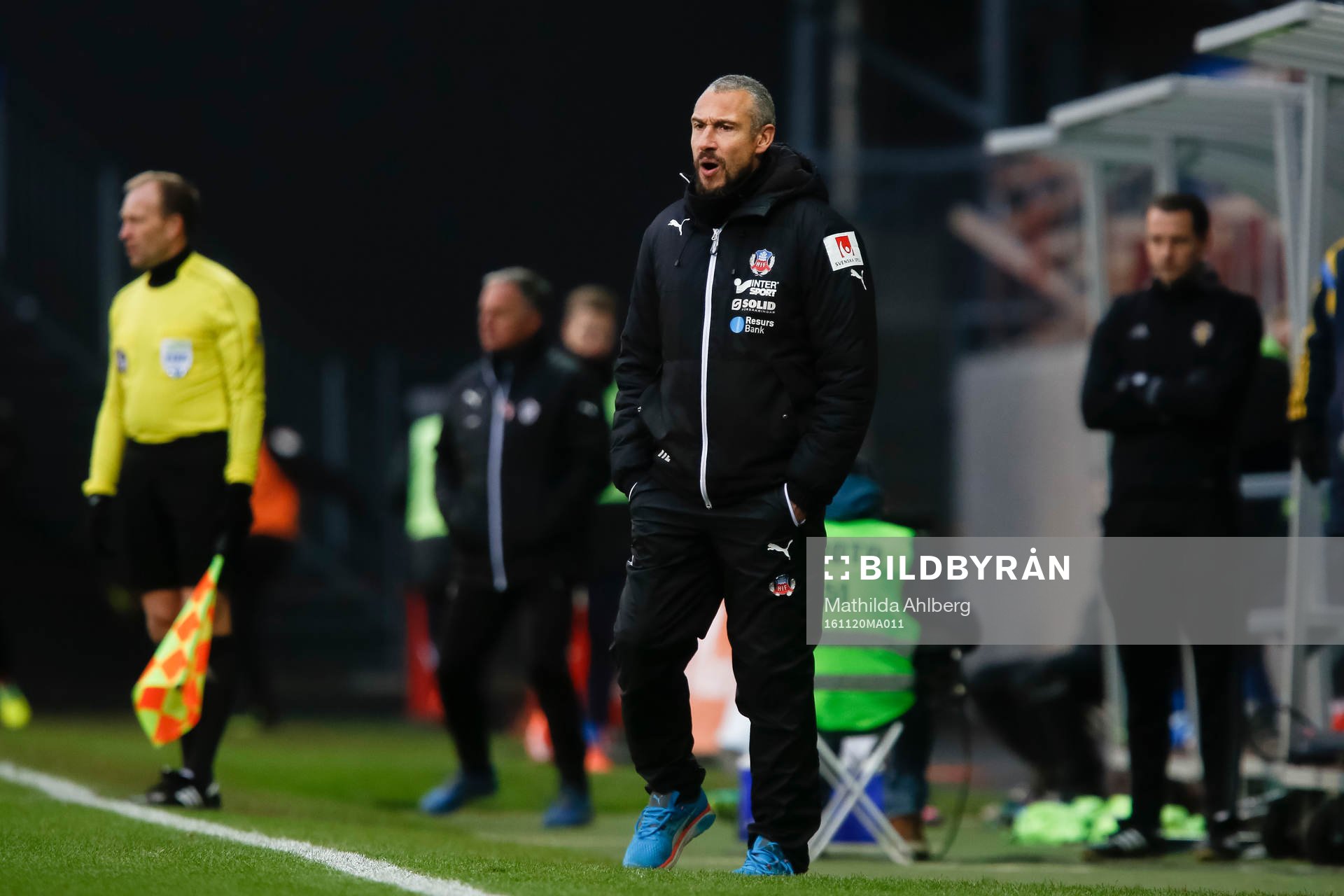 Helsingborgs manager Henrik Larsson
