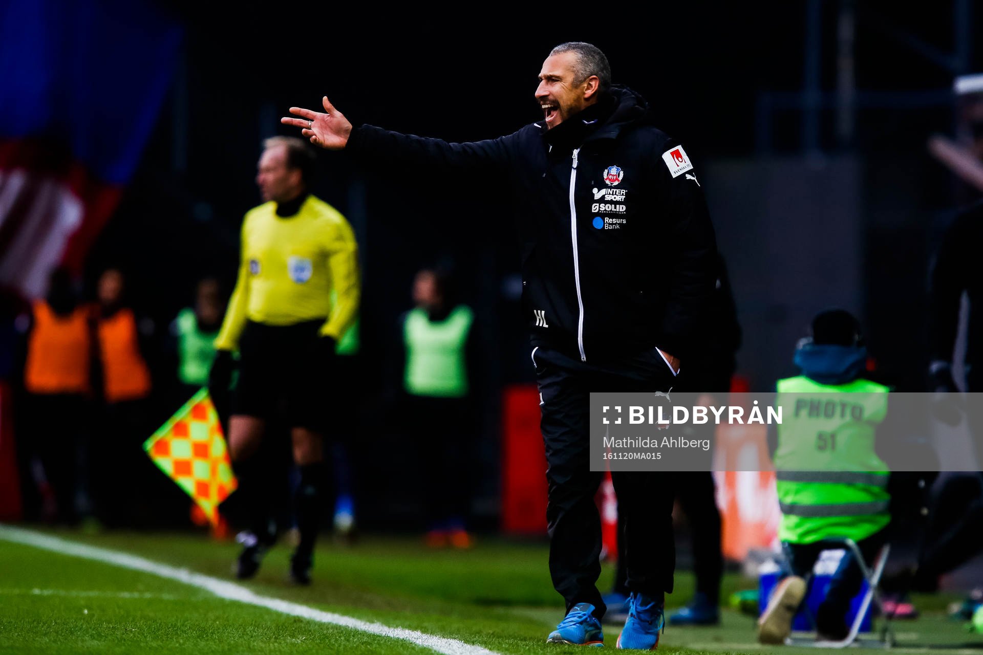Helsingborgs manager Henrik Larsson