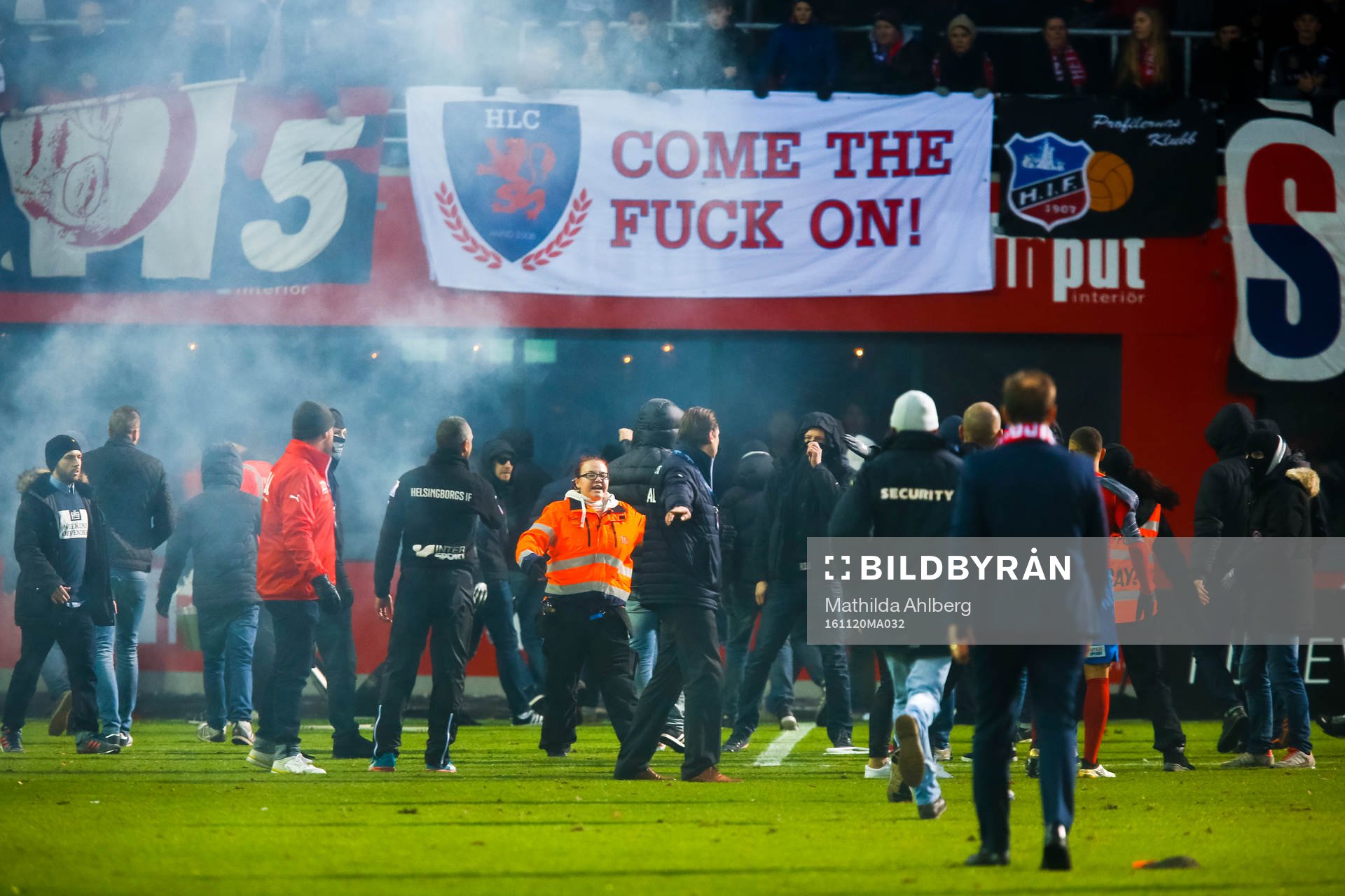 Helsingborgs Jordan Larsson irriterad på supportrar som