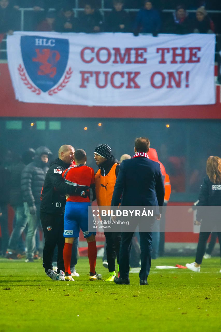 Helsingborgs Jordan Larsson irriterad på supportrar som